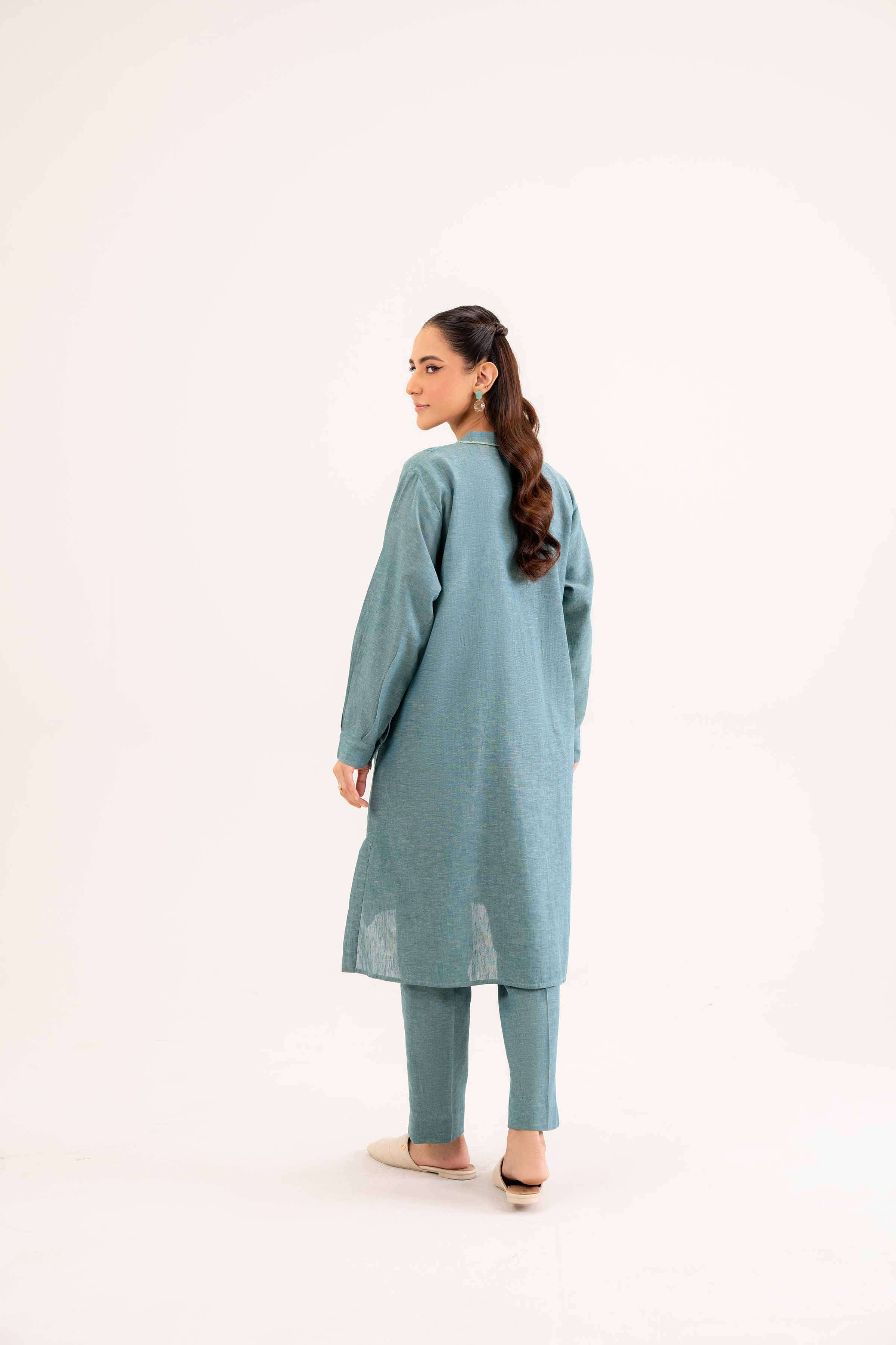 2 Piece - Embroidered Suit - PW24-159