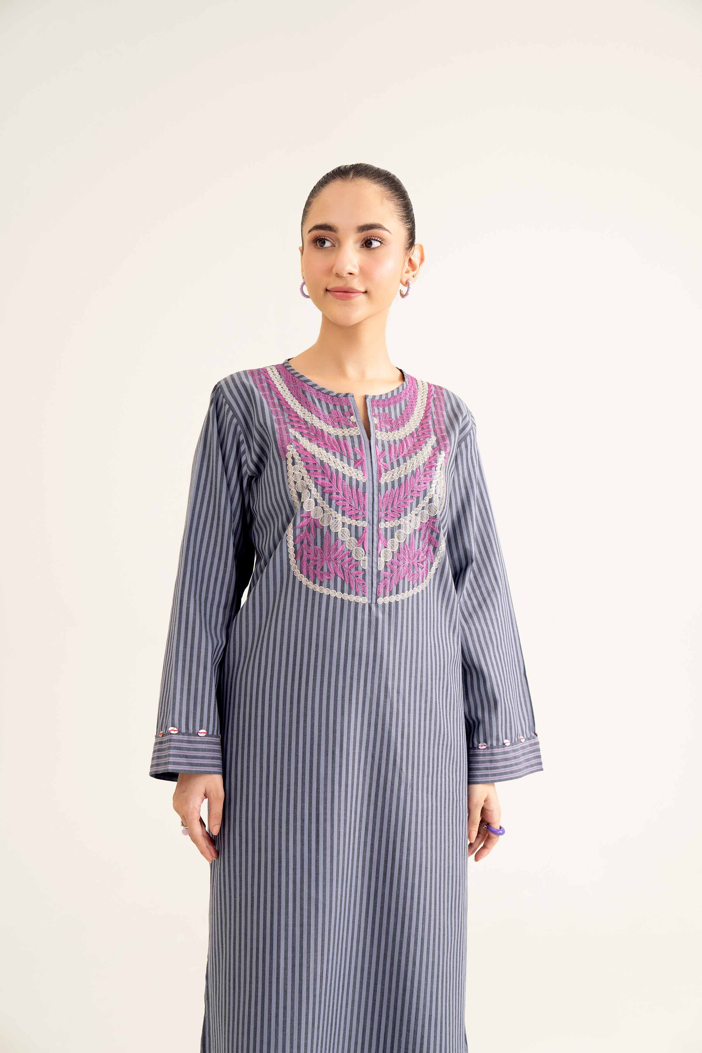 2 Piece - Embroidered Suit - PW24-16