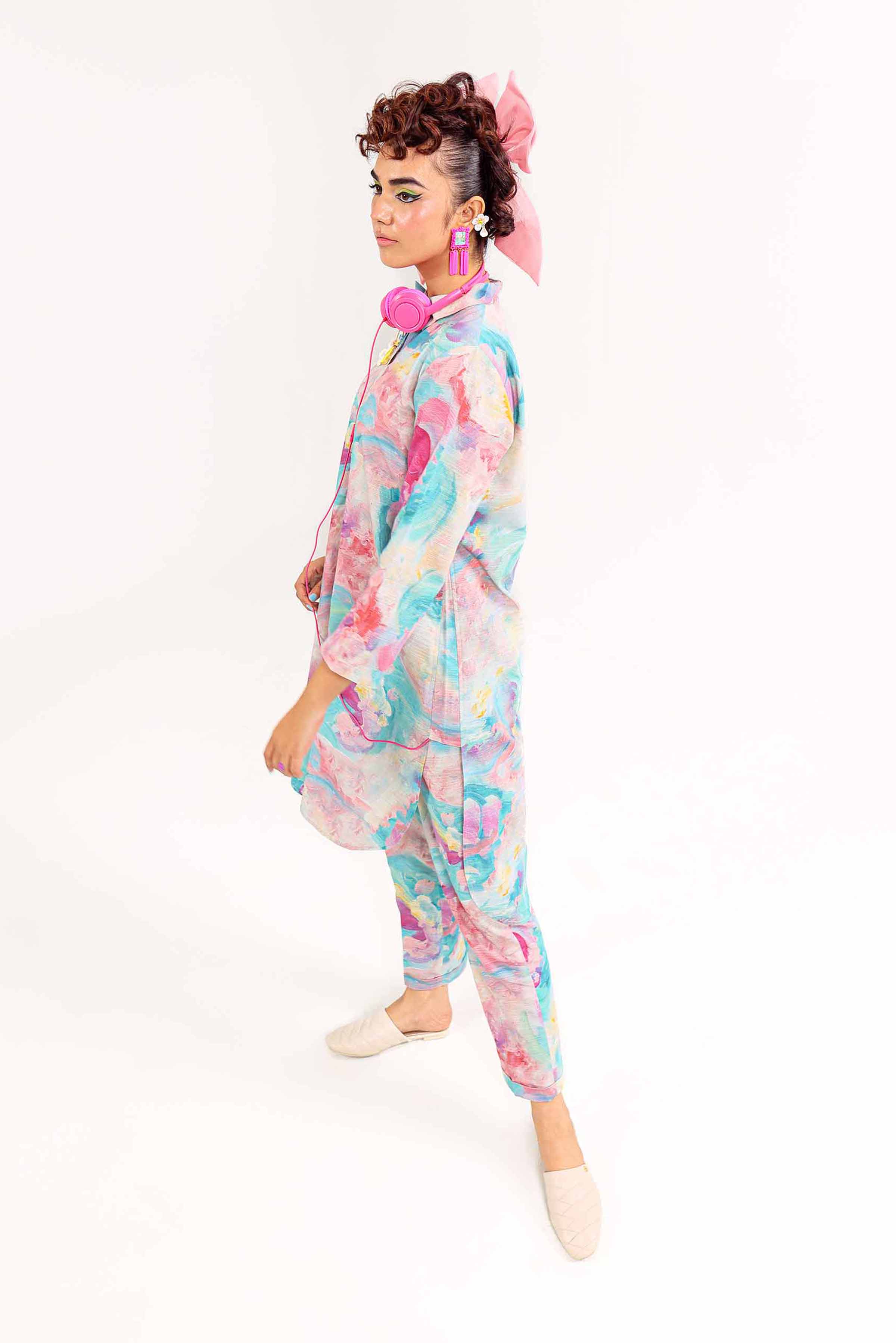 2 Piece - Printed Suit - PW24-18
