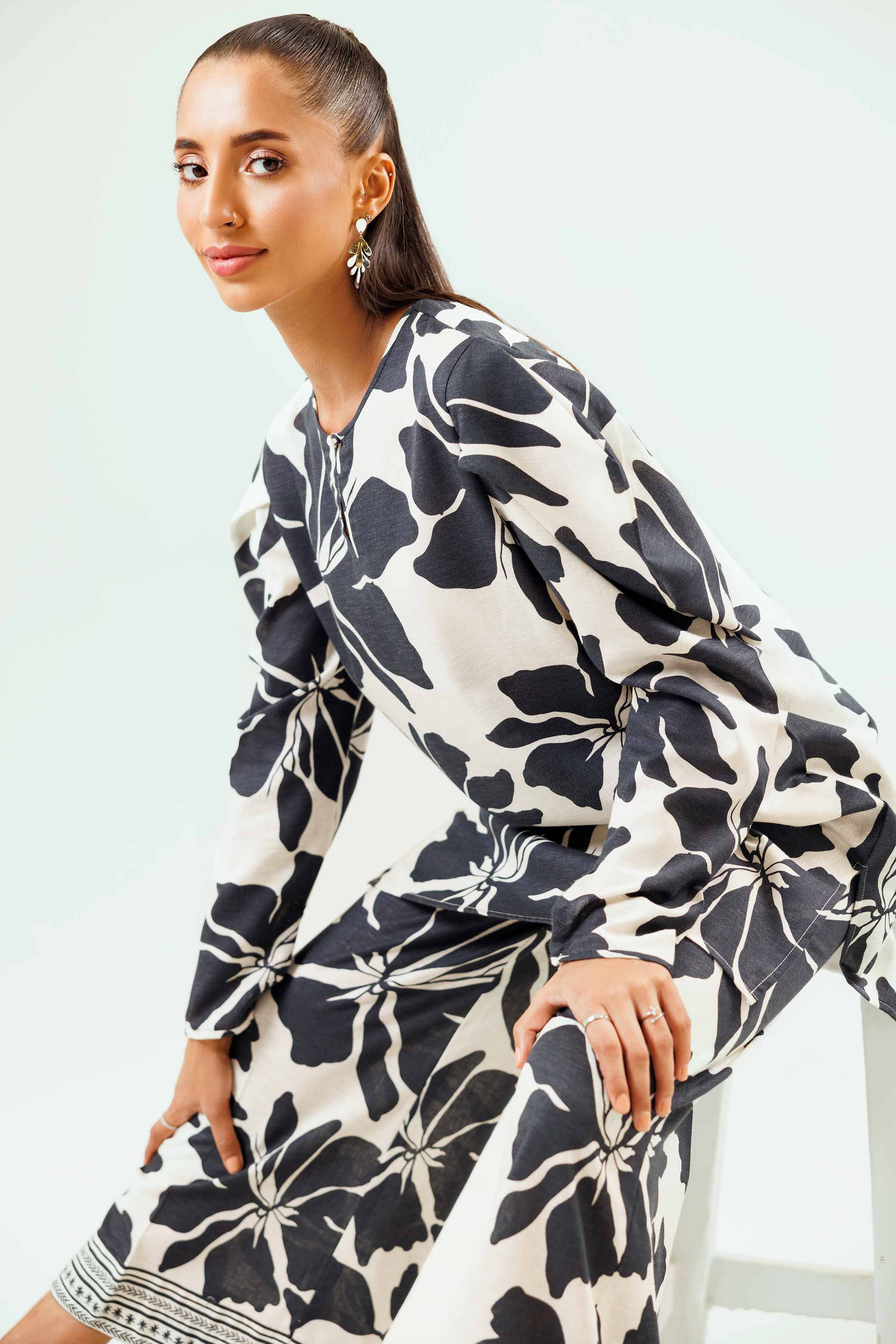 2 Piece - Printed Suit - PW24-189