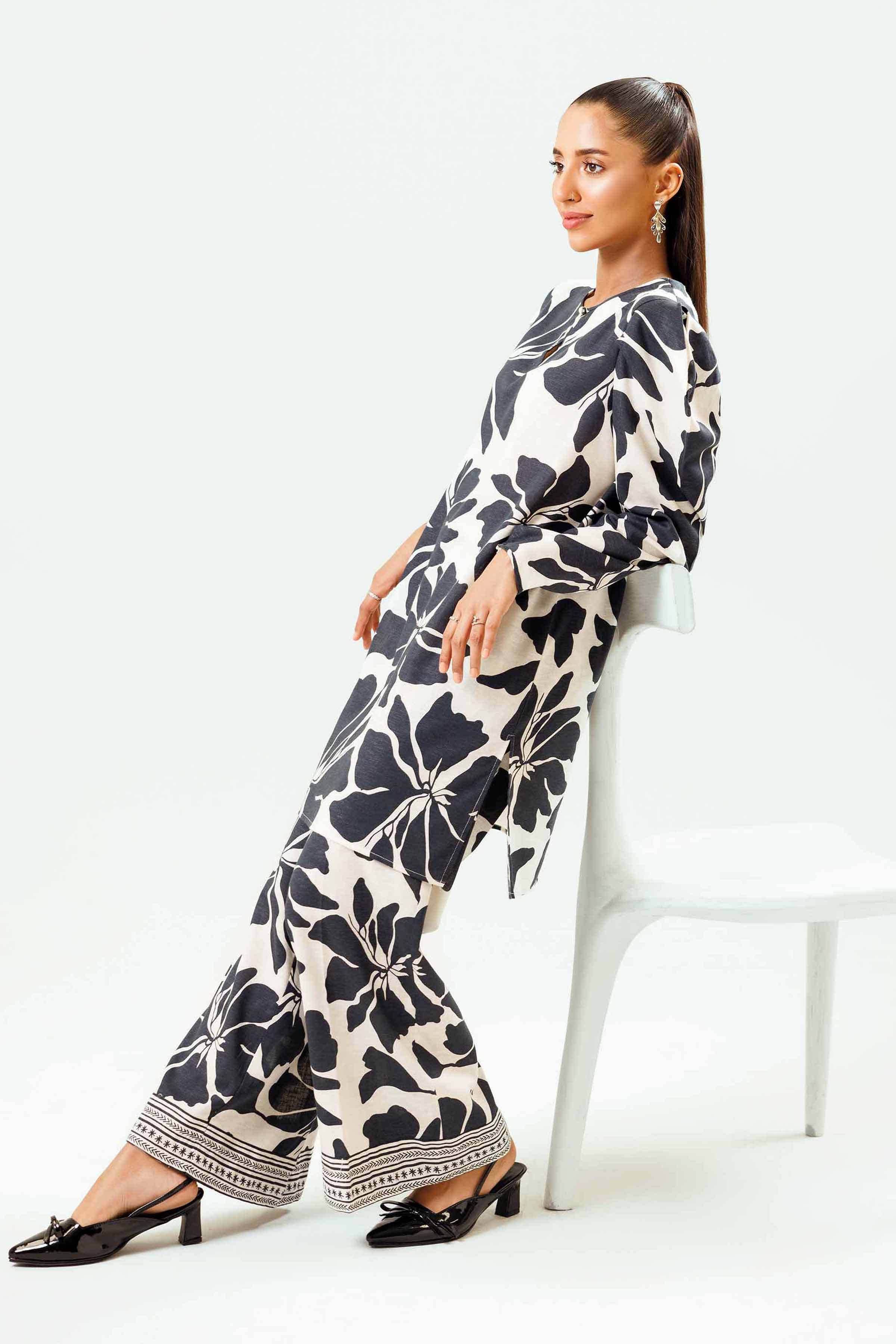 2 Piece - Printed Suit - PW24-189