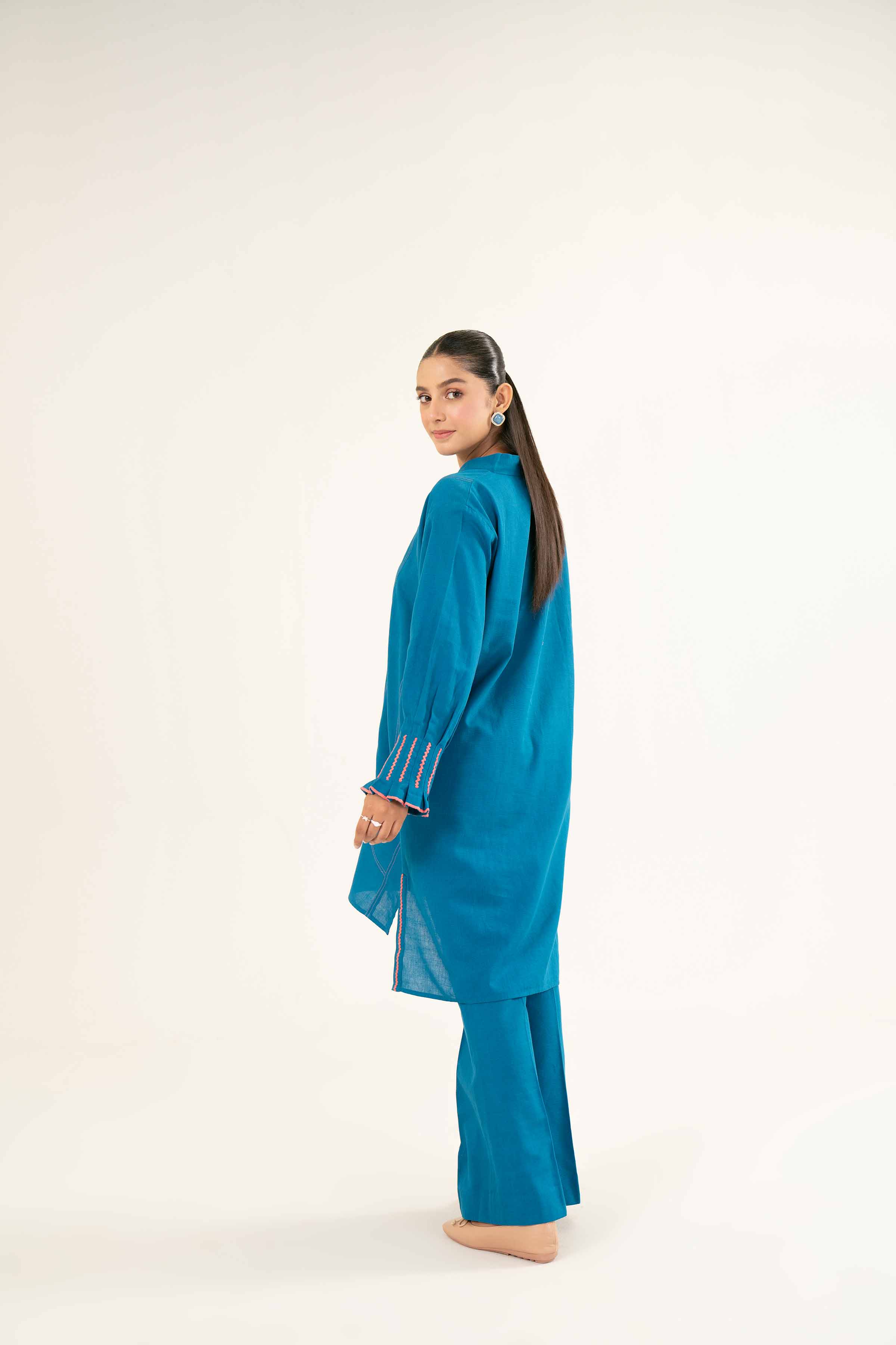 2 Piece - Embroidered Suit - PW24-192