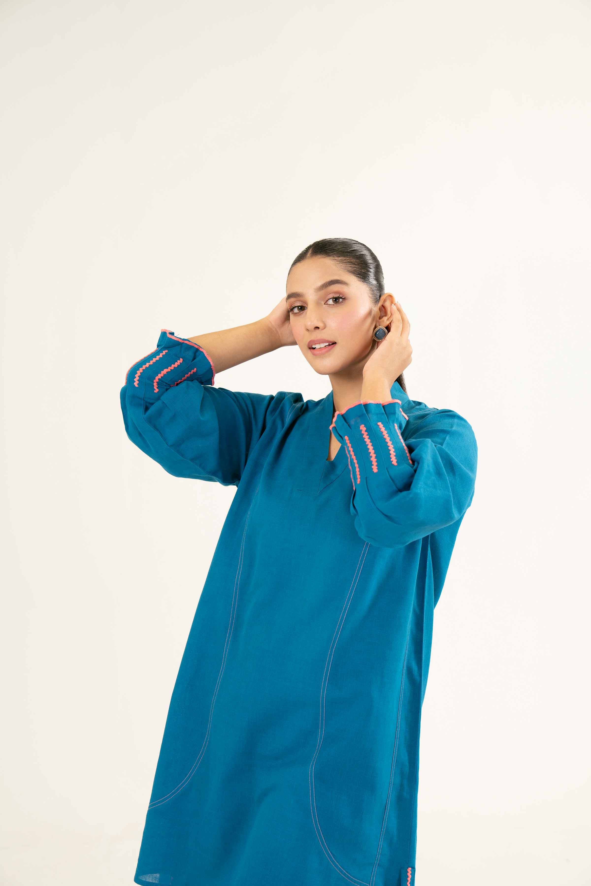 2 Piece - Embroidered Suit - PW24-192