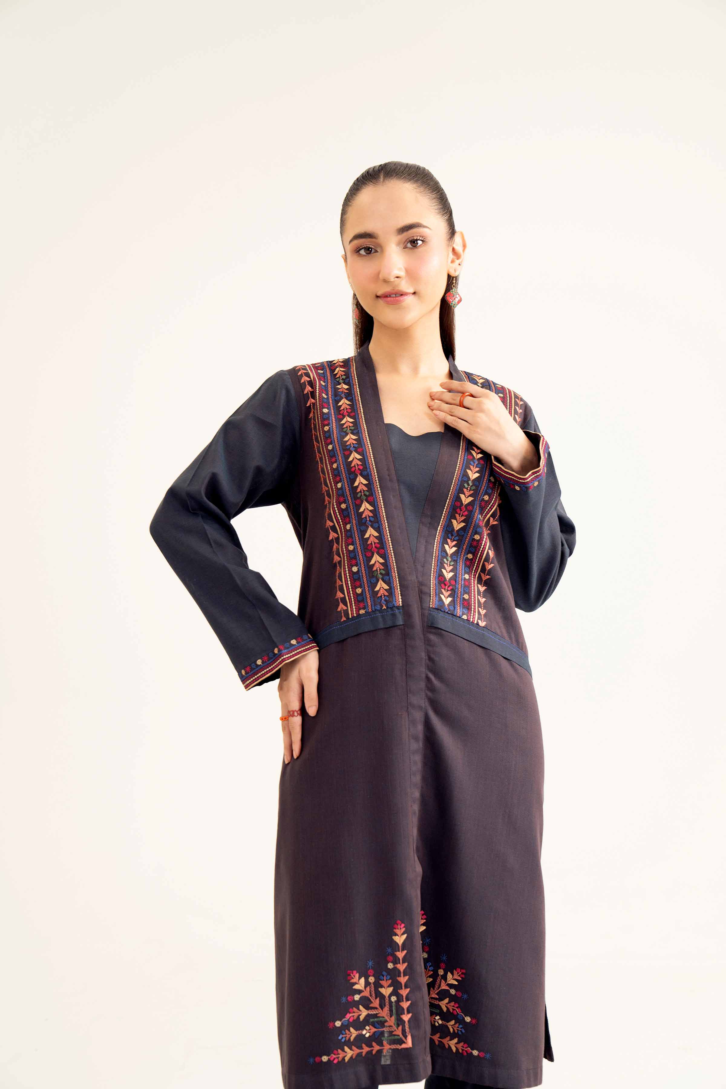 2 Piece - Embroidered Suit - PW24-20