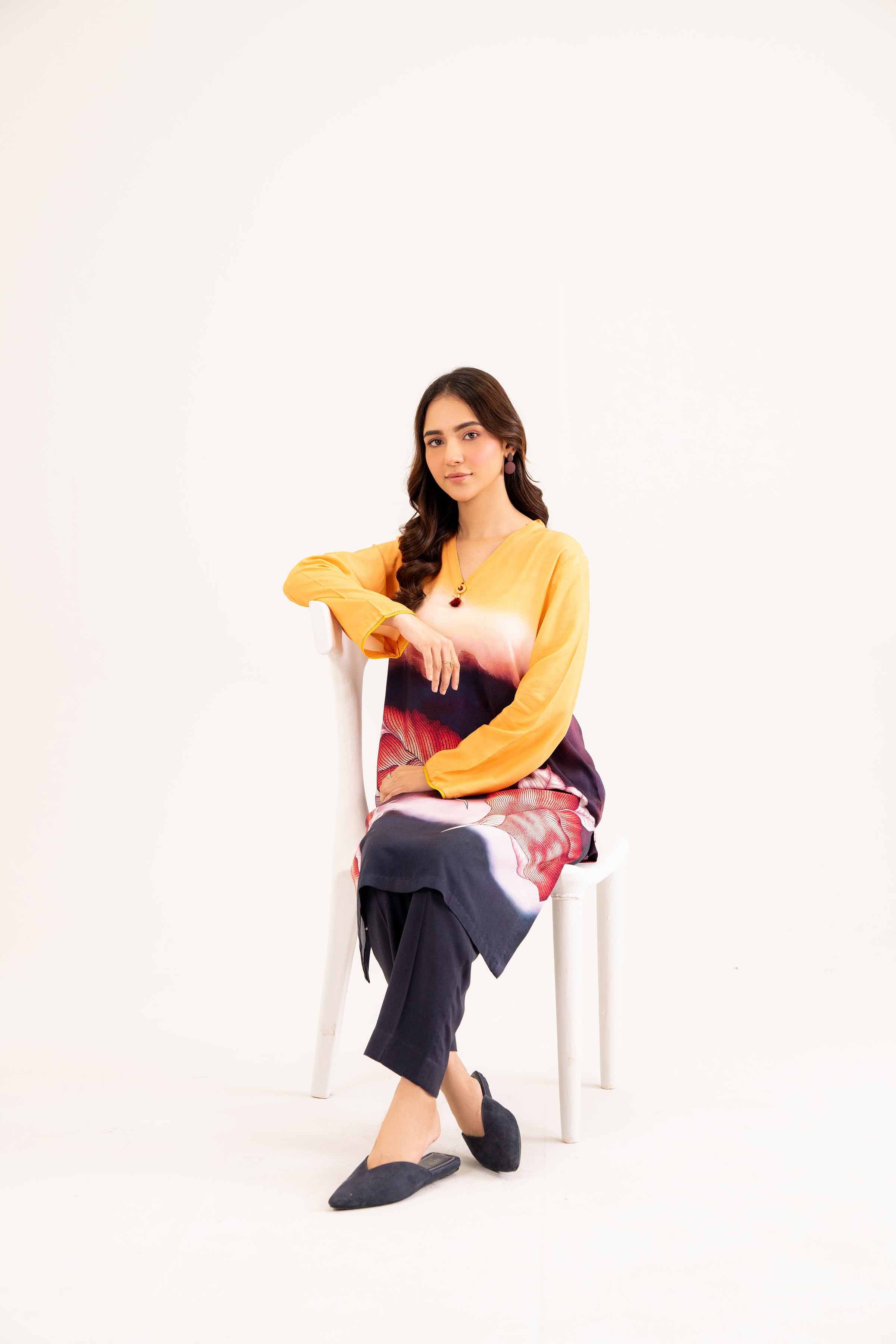 2 Piece - Printed Suit - PW24-206