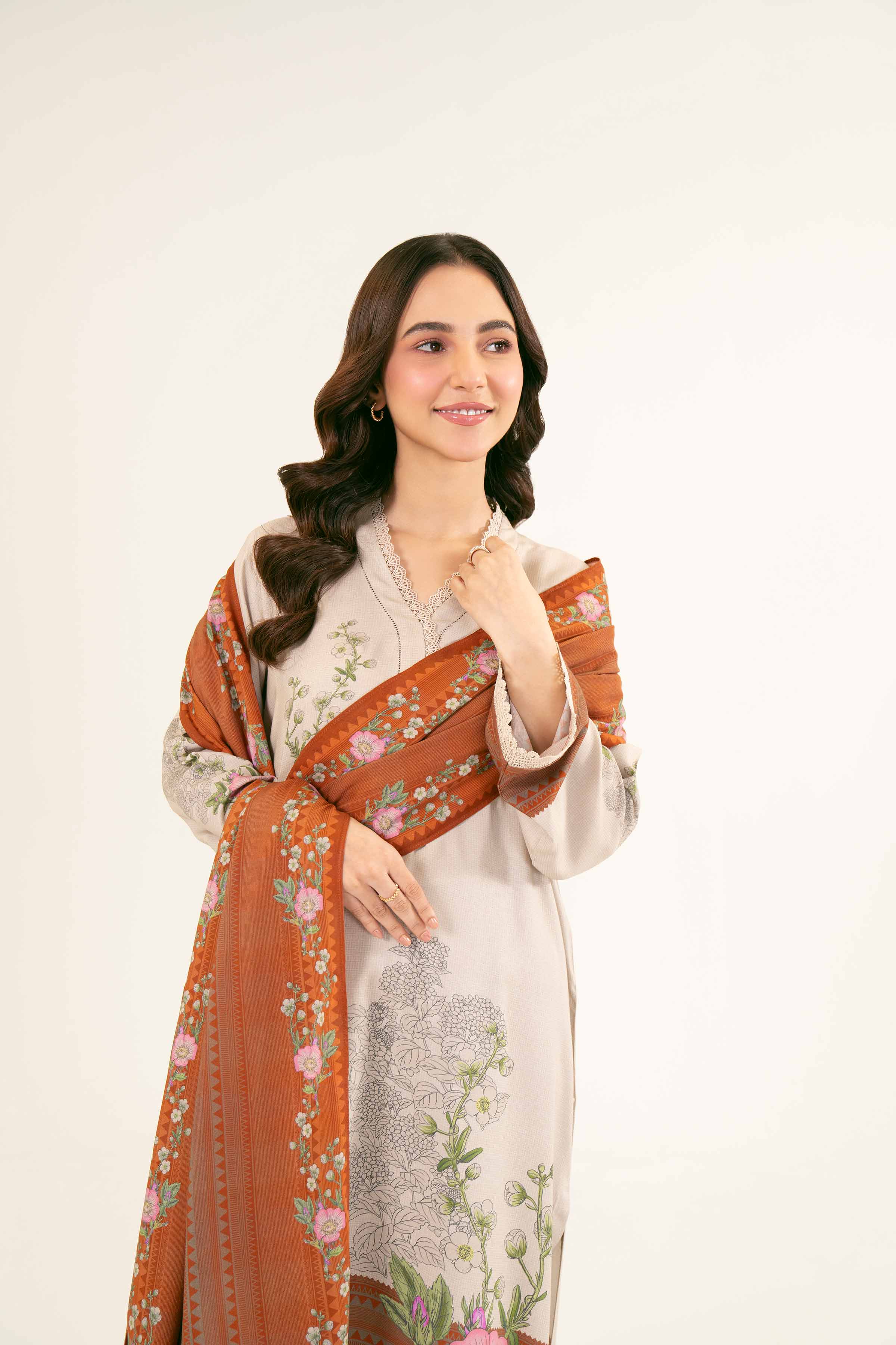 3 Piece - Printed Suit - PW24-210