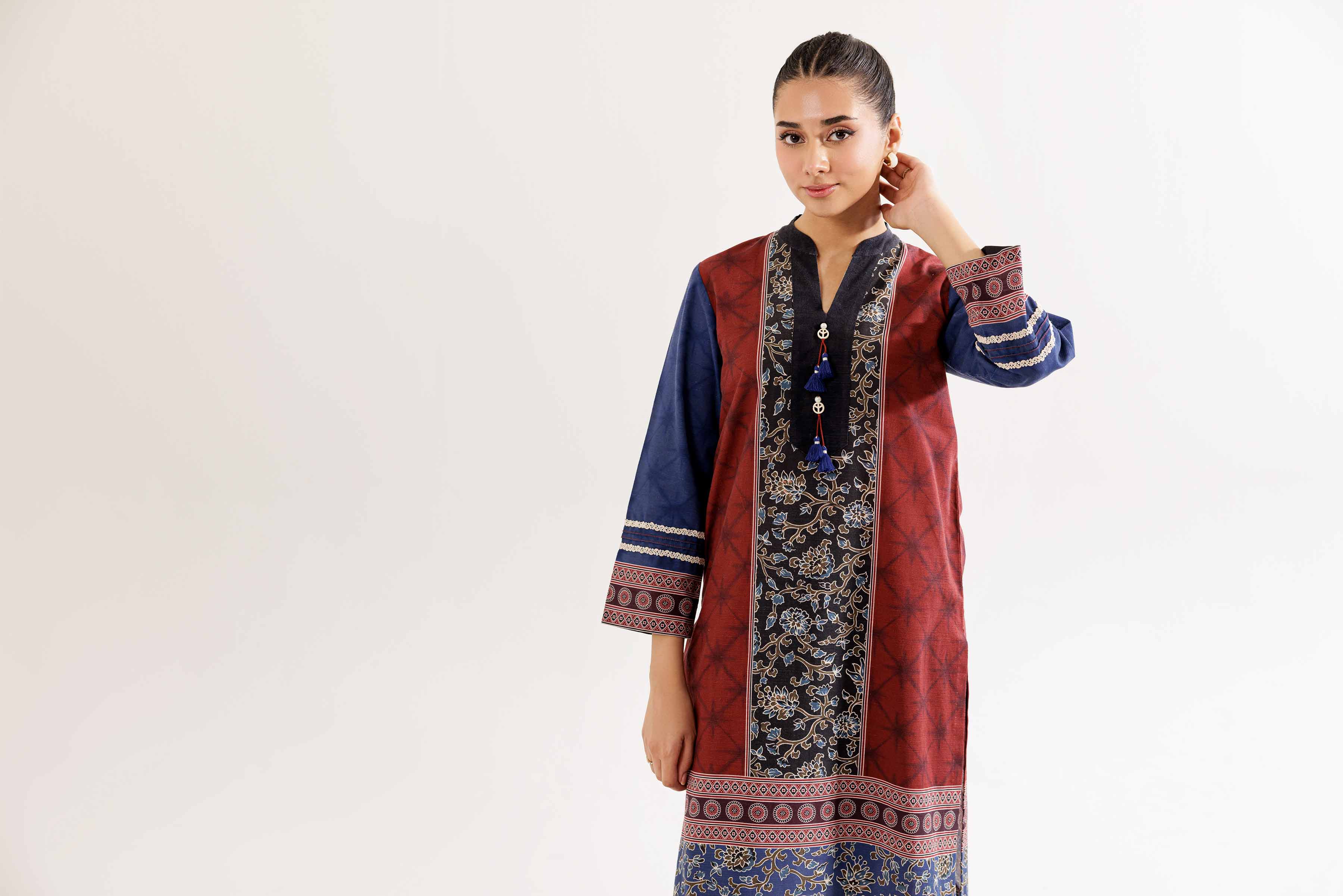 2 Piece - Printed Suit - PW24-211