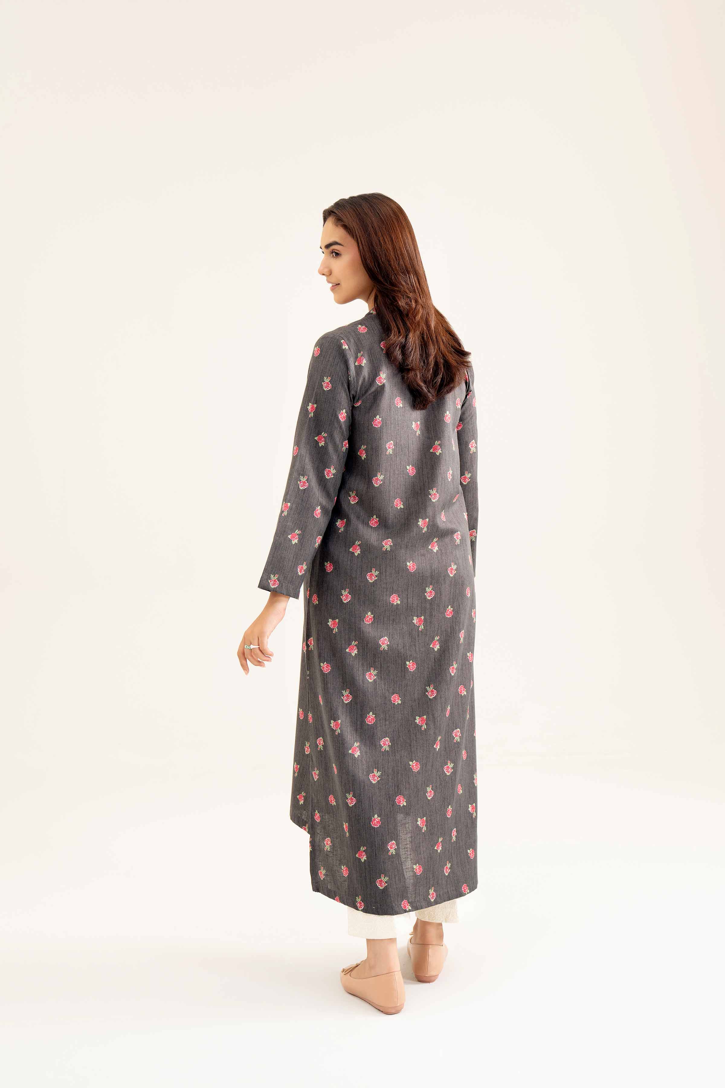 Printed Embroidered Shirt - PW24-218