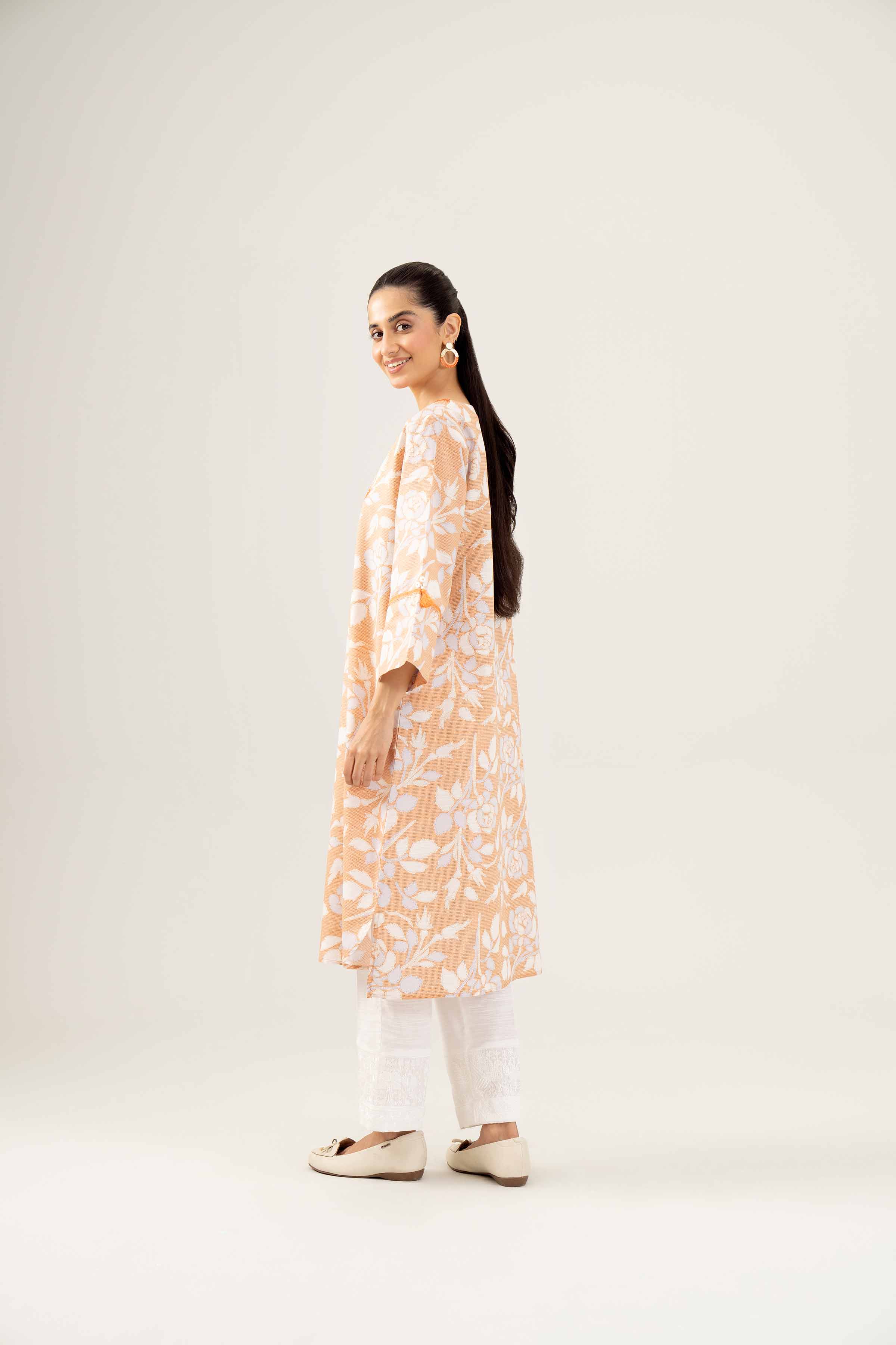 Printed Embroidered Shirt - PW24-220
