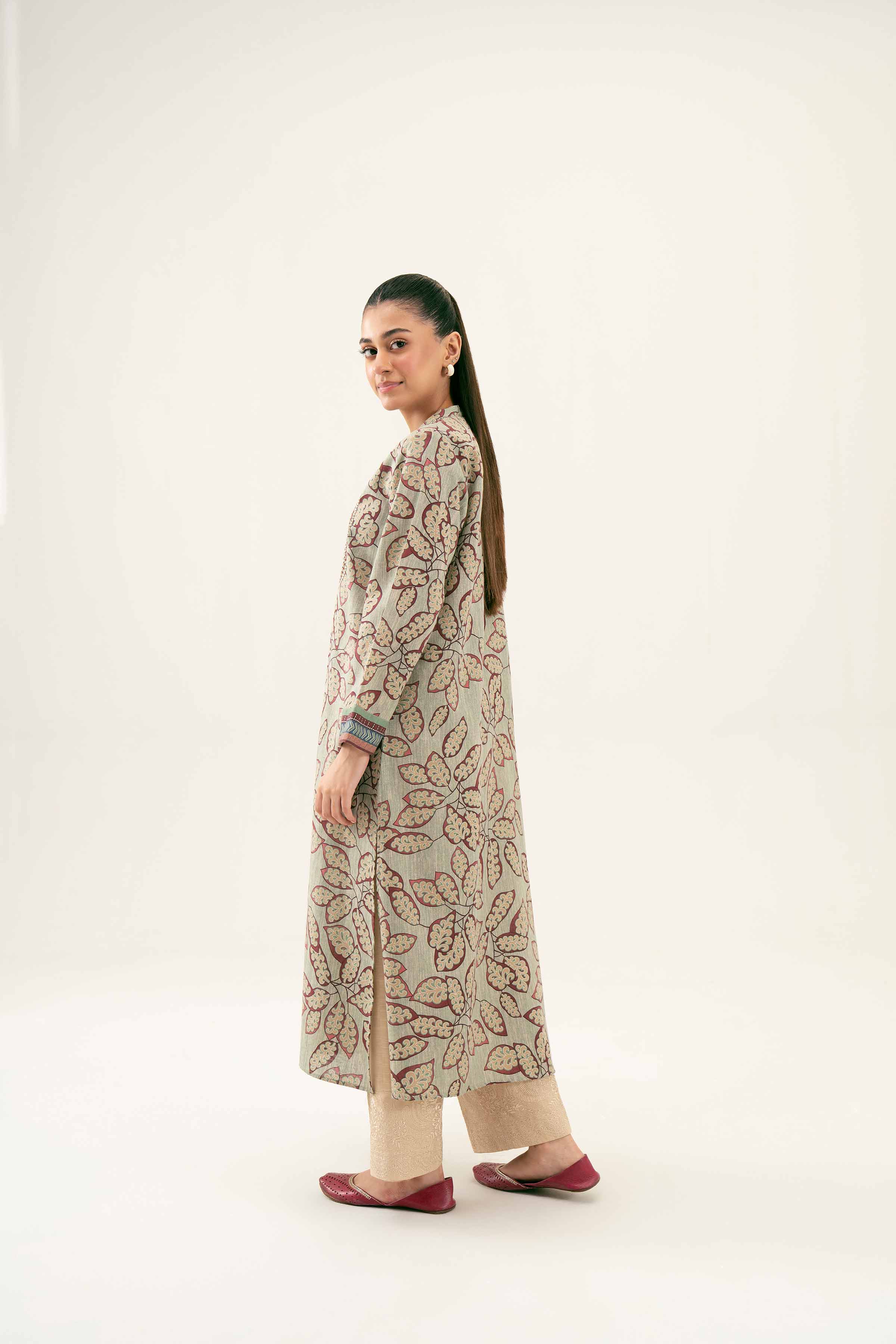 Printed Embroidered Shirt - PW24-222