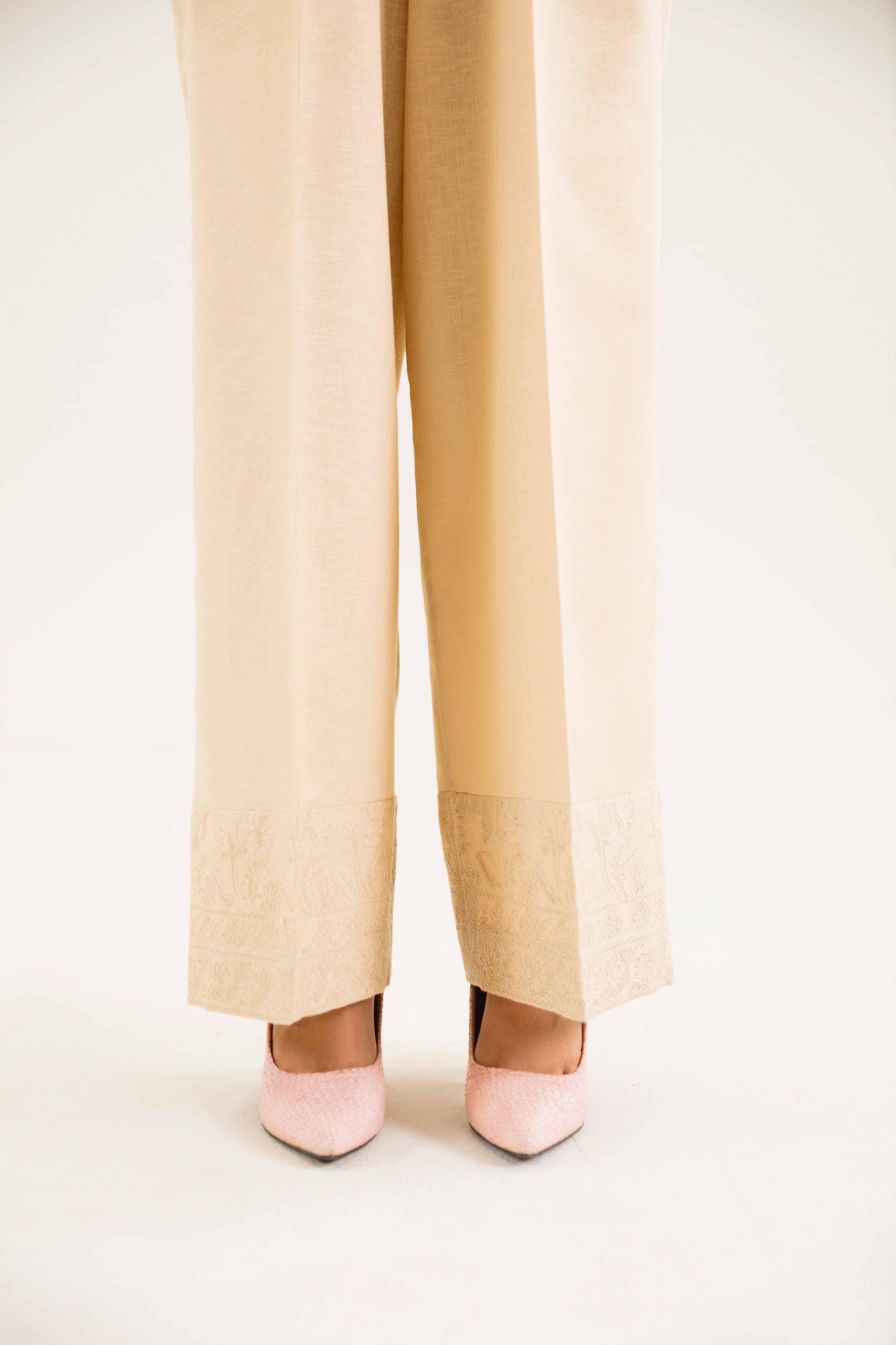 Embroidered Trousers - PW24-229
