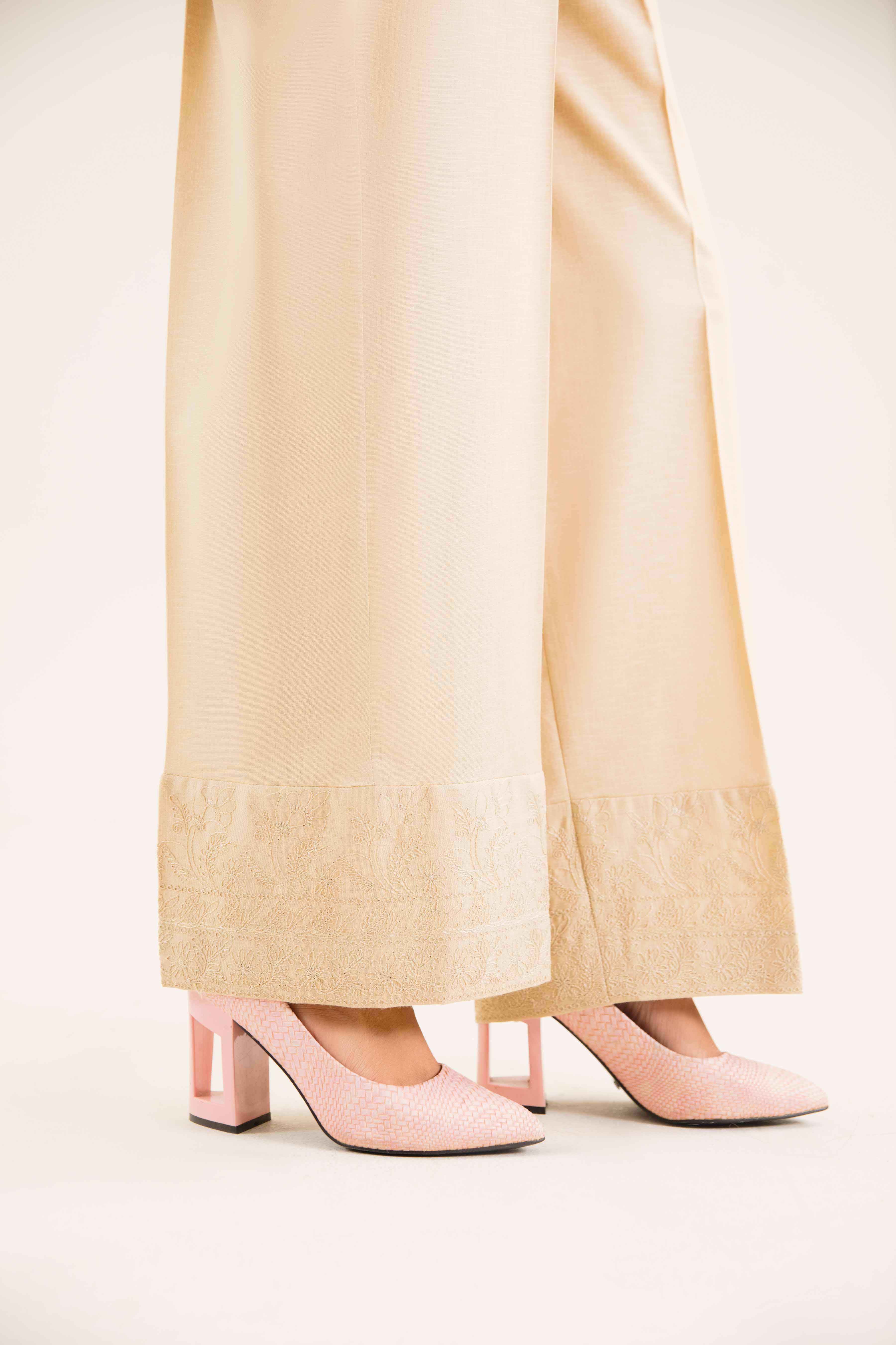 Embroidered Trousers - PW24-229