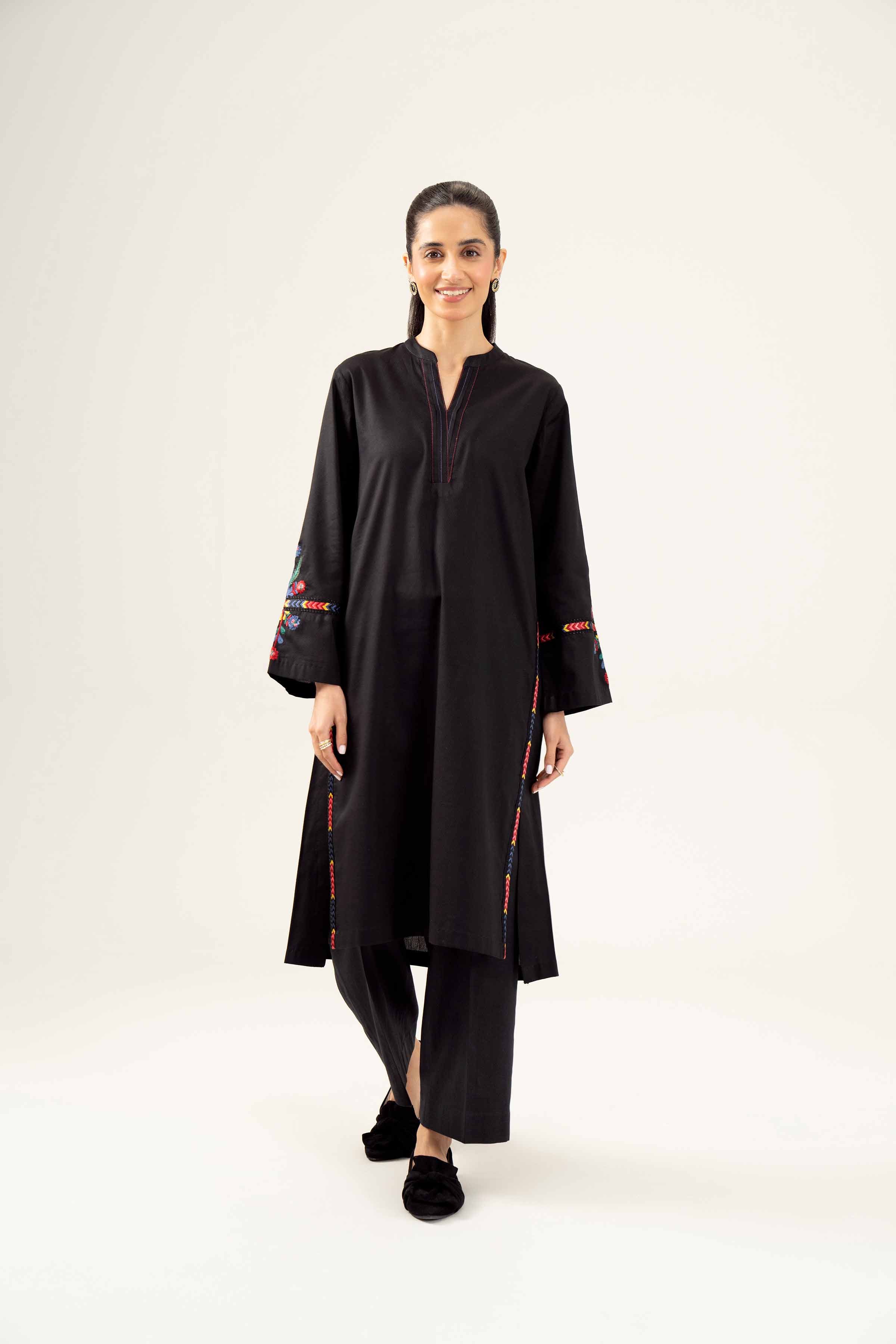 2 Piece - Embroidered Suit - PW24-233