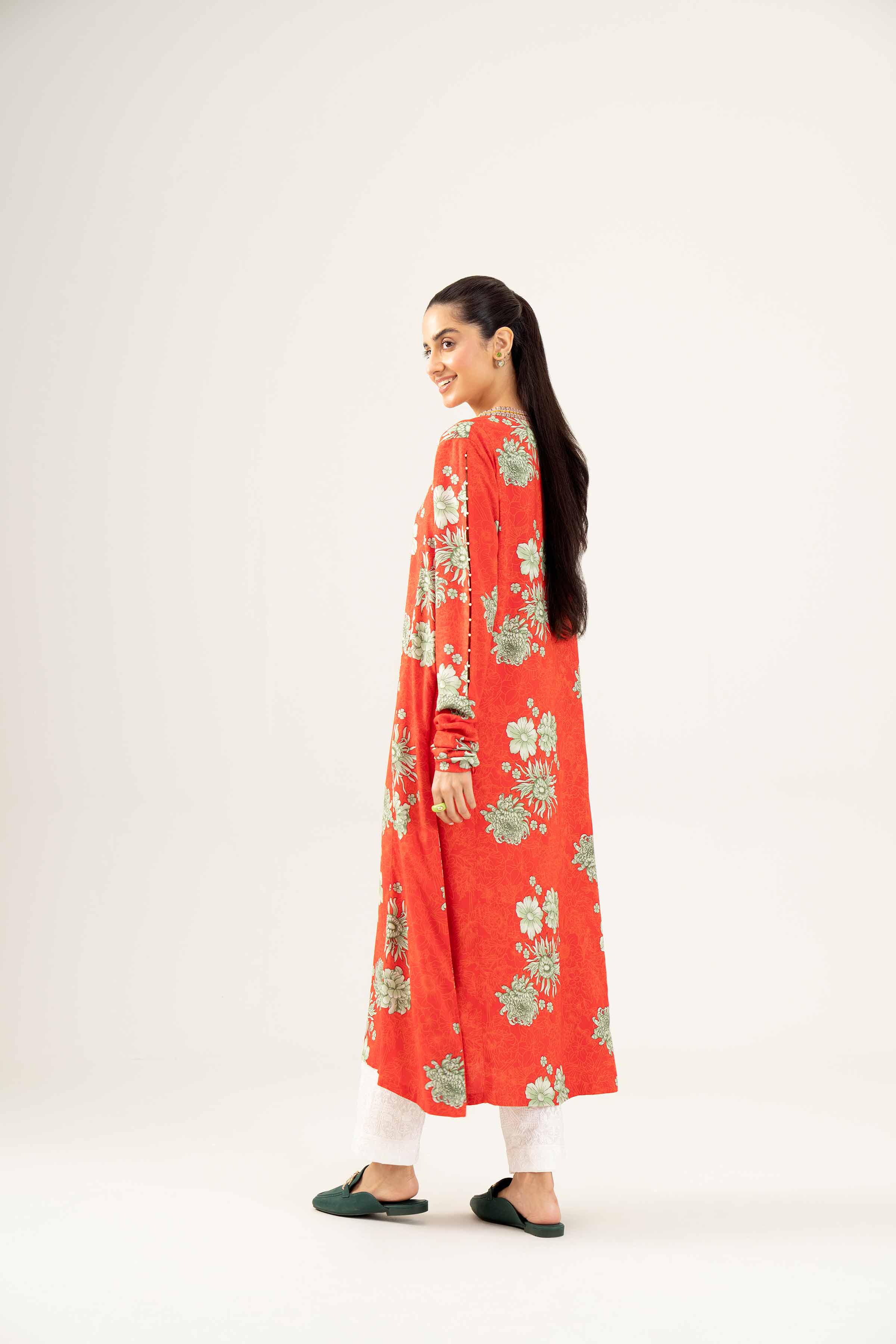 Printed Embroidered Shirt - PW24-234