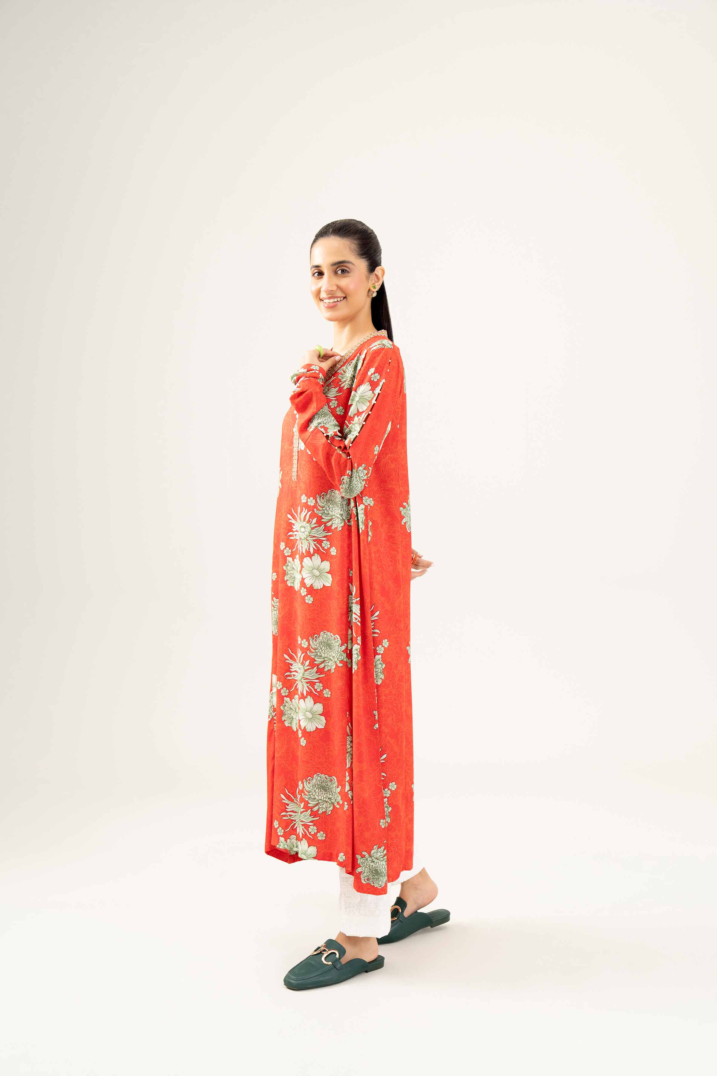 Printed Embroidered Shirt - PW24-234