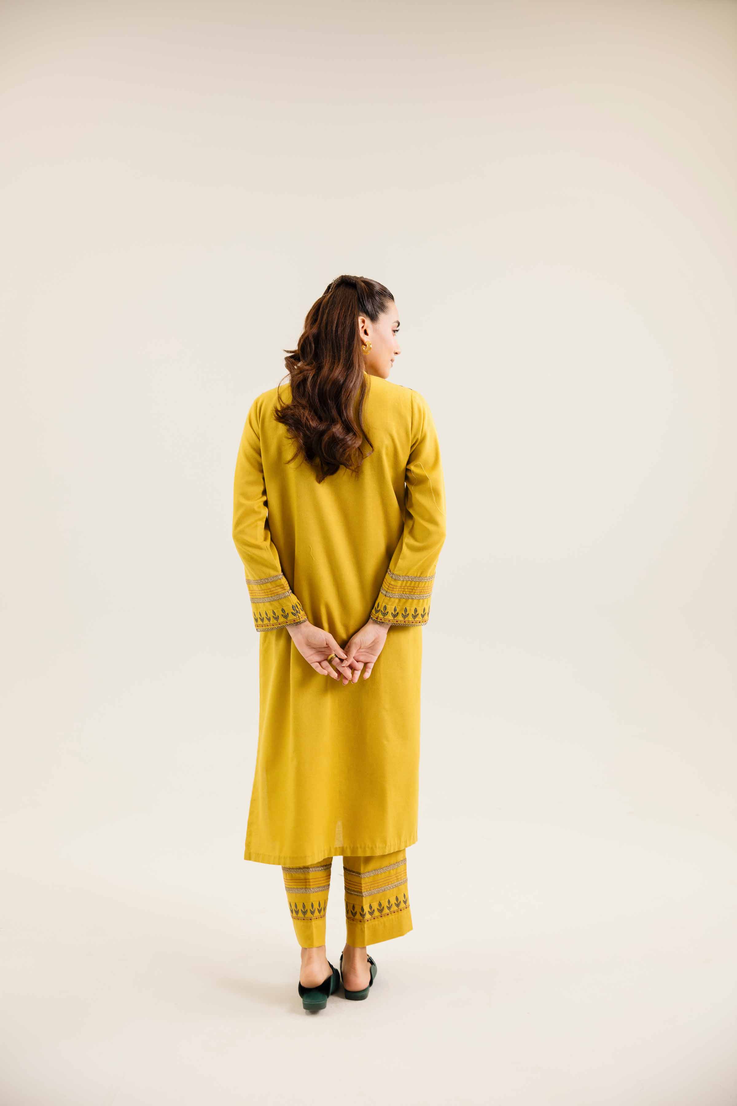 2 Piece - Embroidered Suit - PW24-239