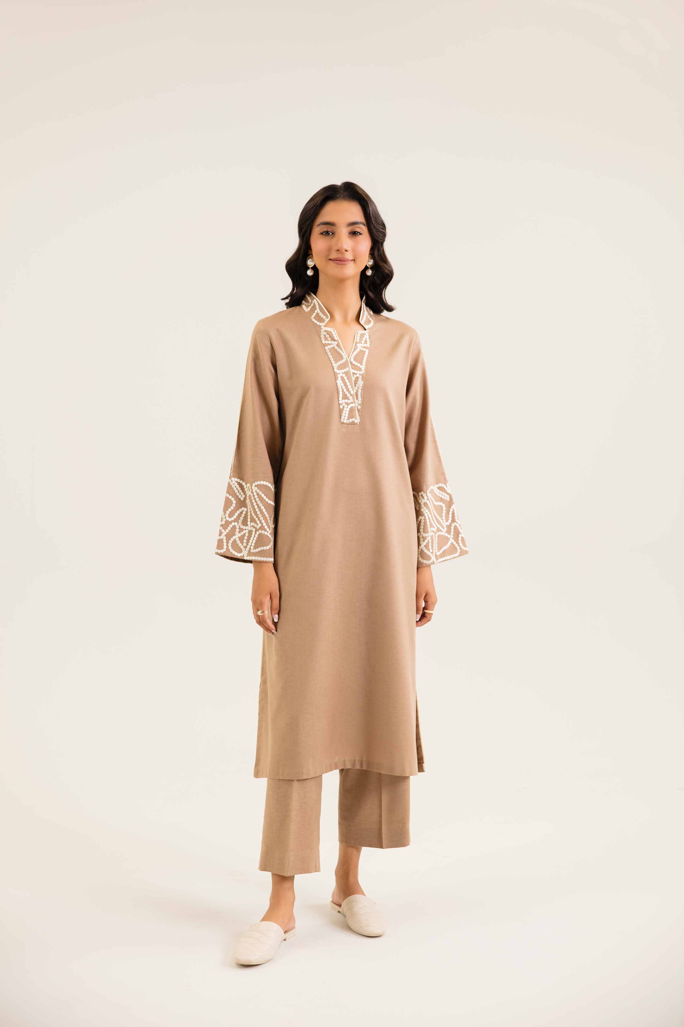 2 Piece - Embroidered Suit - PW24-245