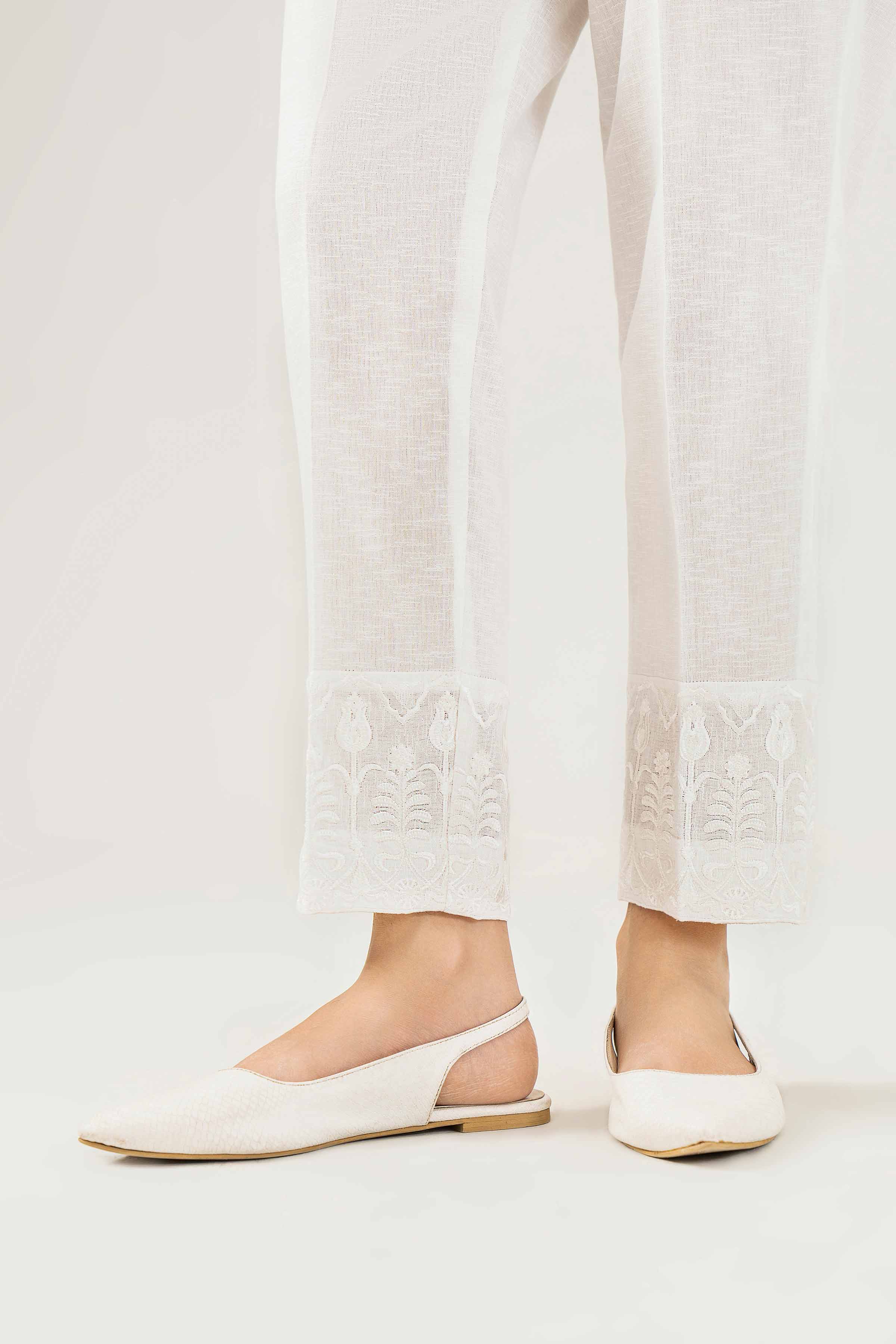 Embroidered Trousers - PW24-246