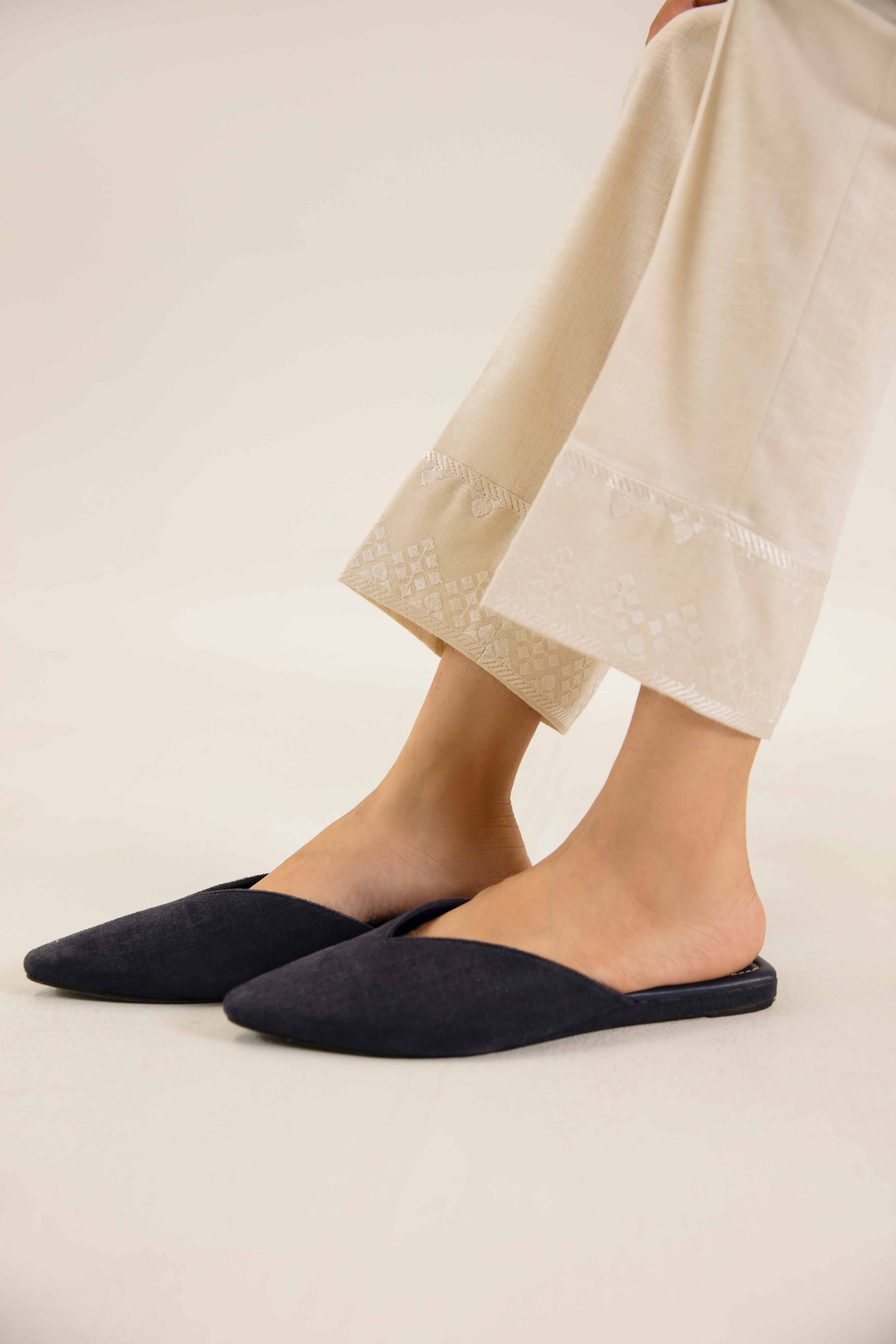 Embroidered Trousers - PW24-248