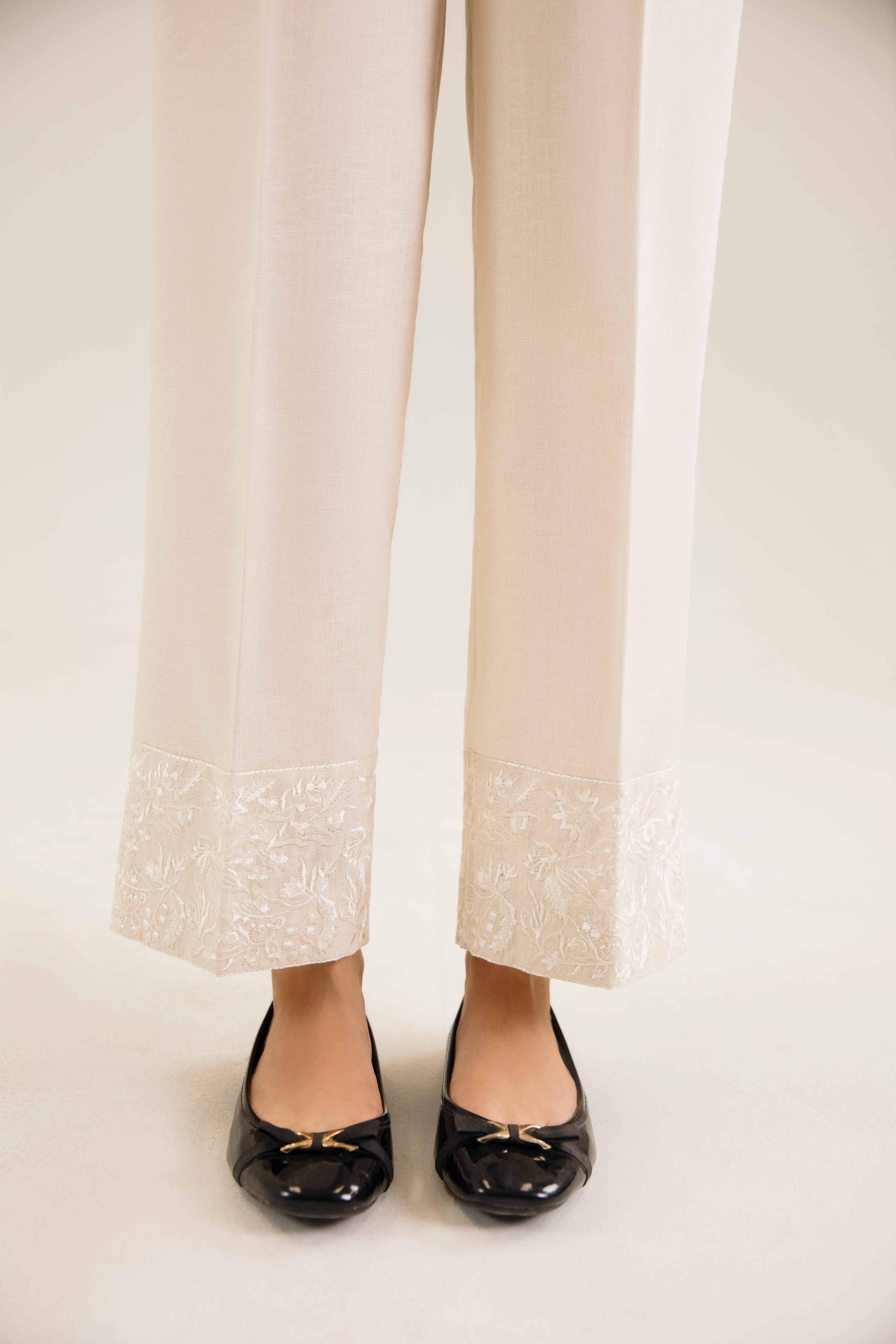 Embroidered Trousers - PW24-249