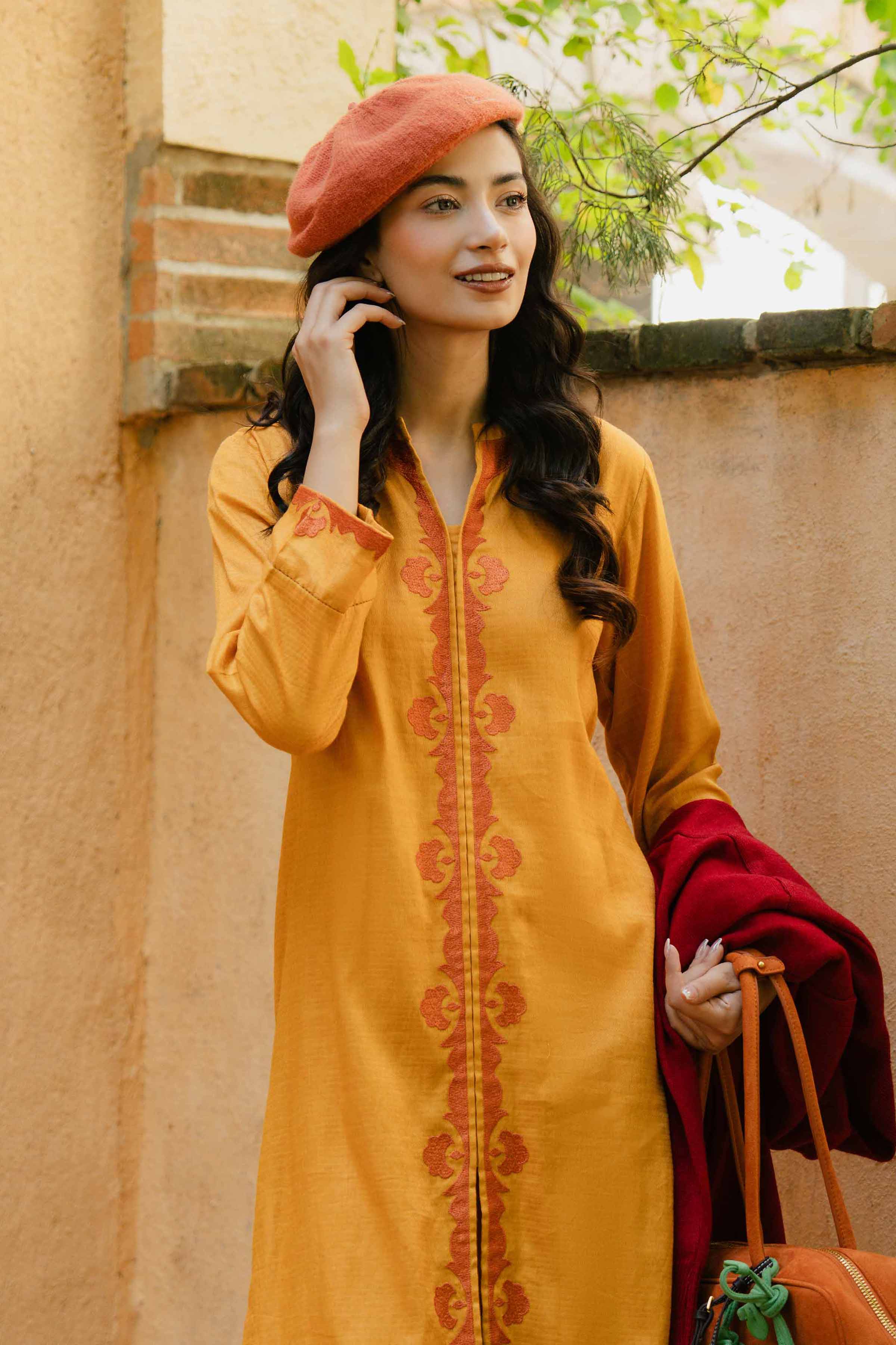 2 Piece - Embroidered Suit - PW24-255