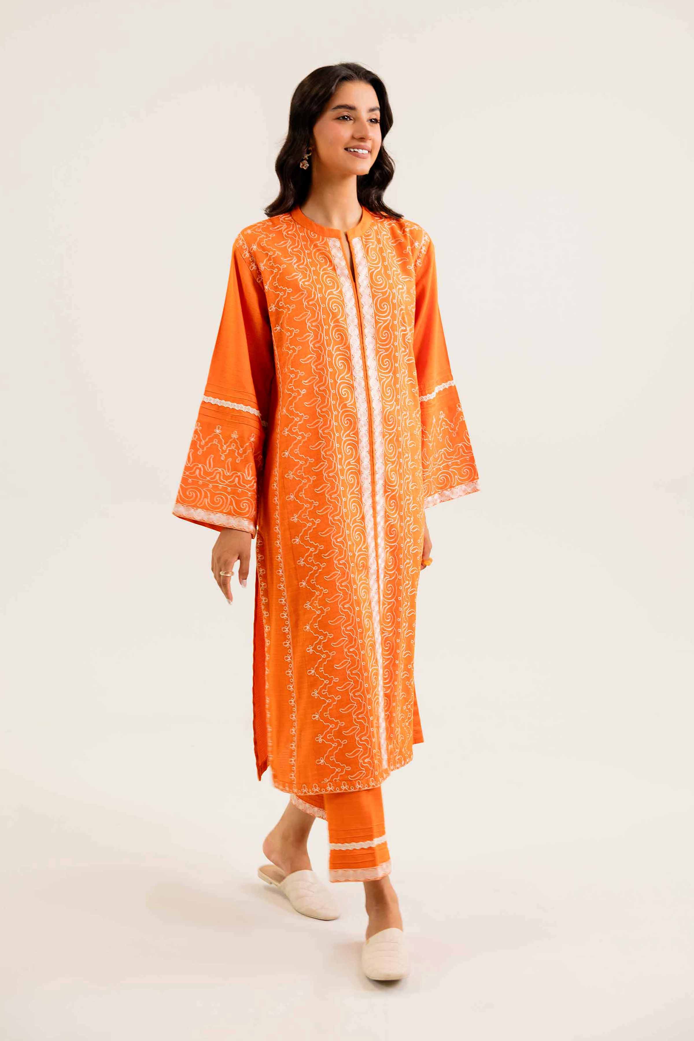 2 Piece - Embroidered Suit - PW24-261