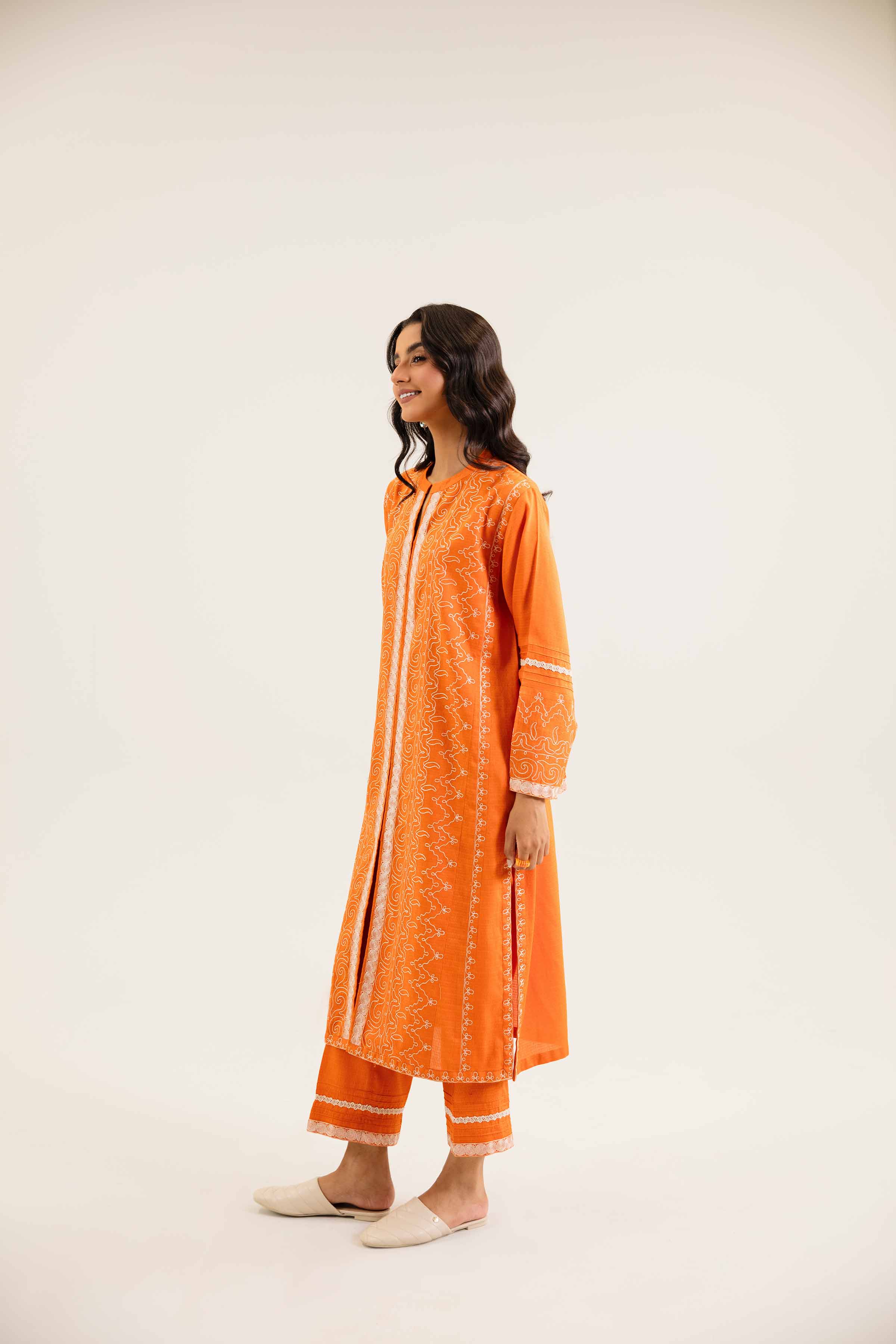 2 Piece - Embroidered Suit - PW24-261