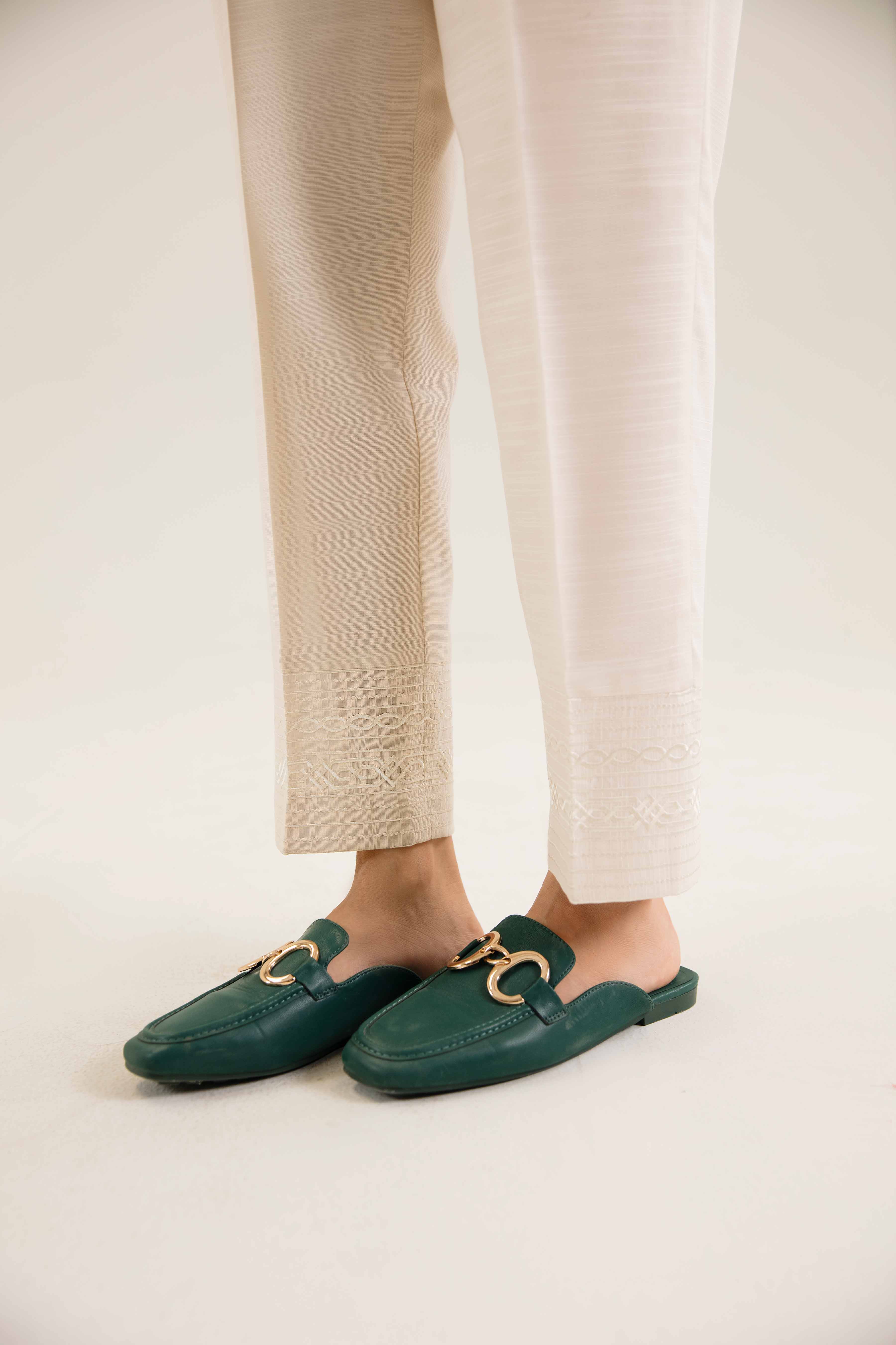 Embroidered Trousers - PW24-272