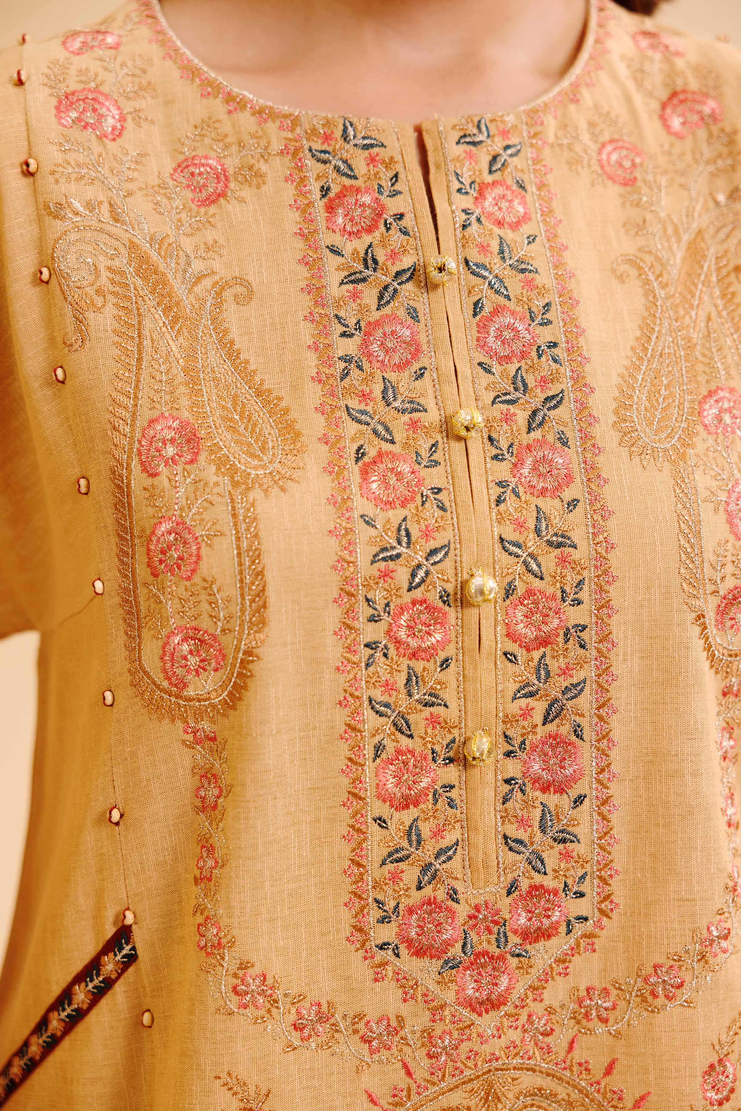 2 Piece - Embroidered Suit - PW24-283