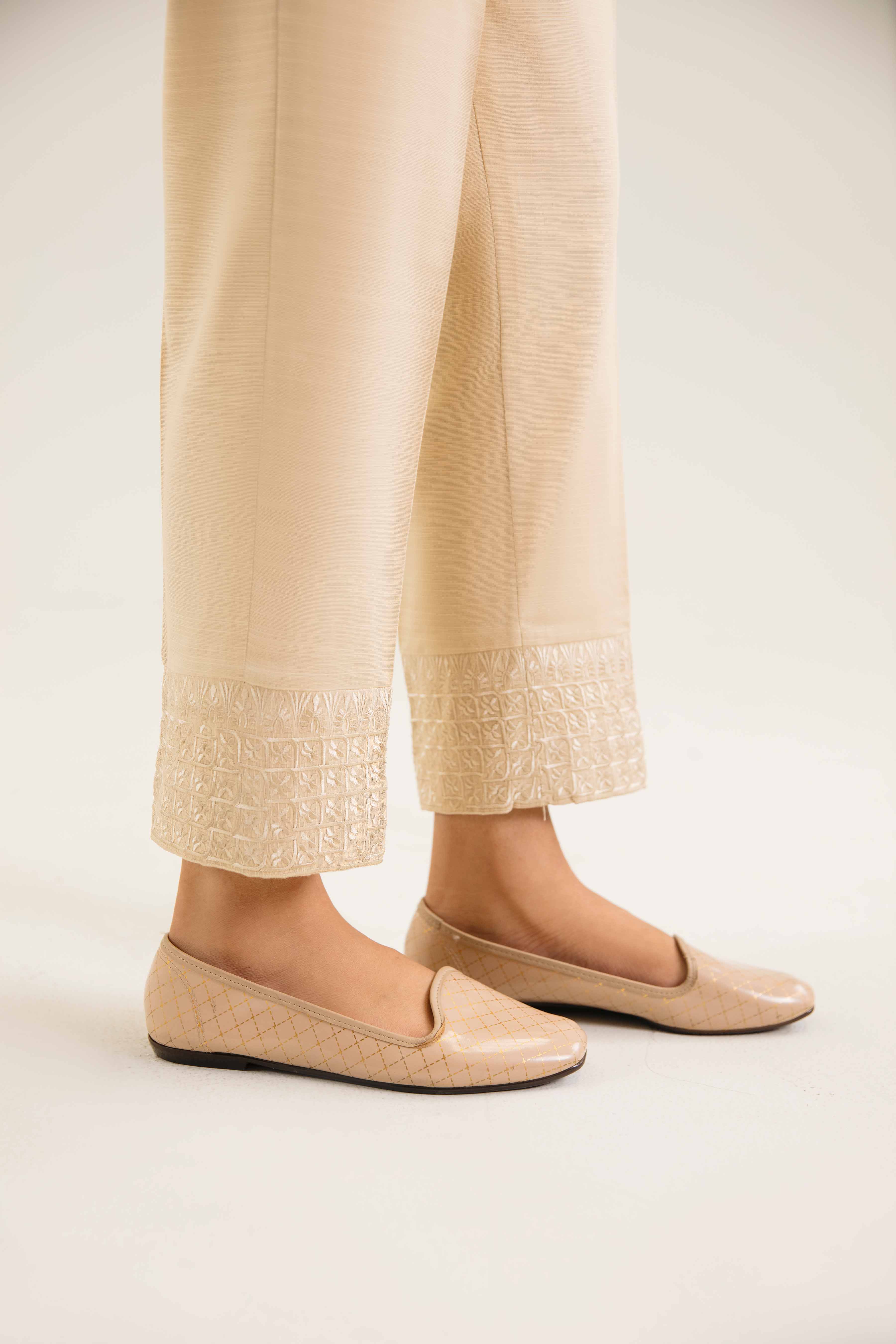 Embroidered Trousers - PW24-286