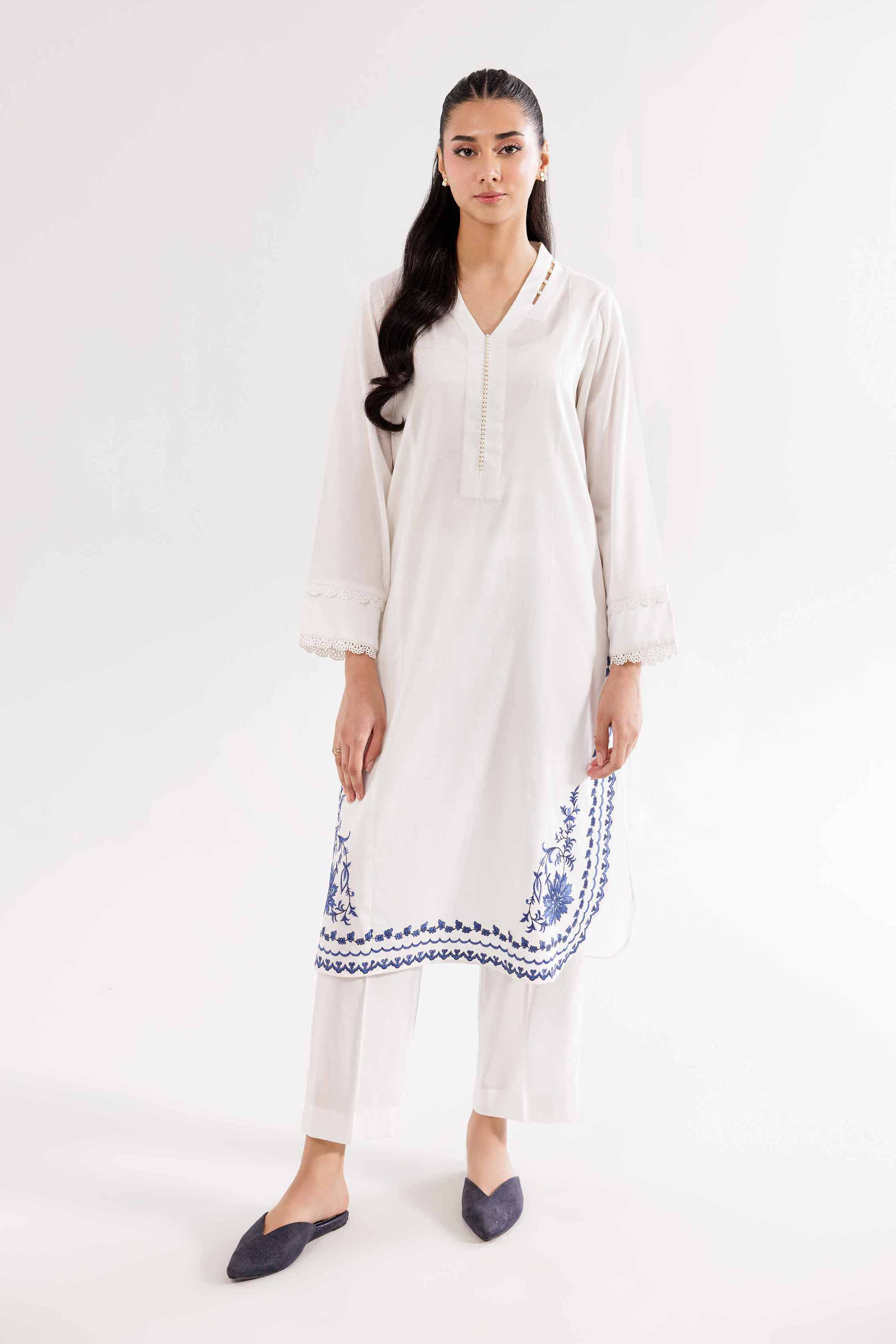 2 Piece - Embroidered Suit - PW24-288