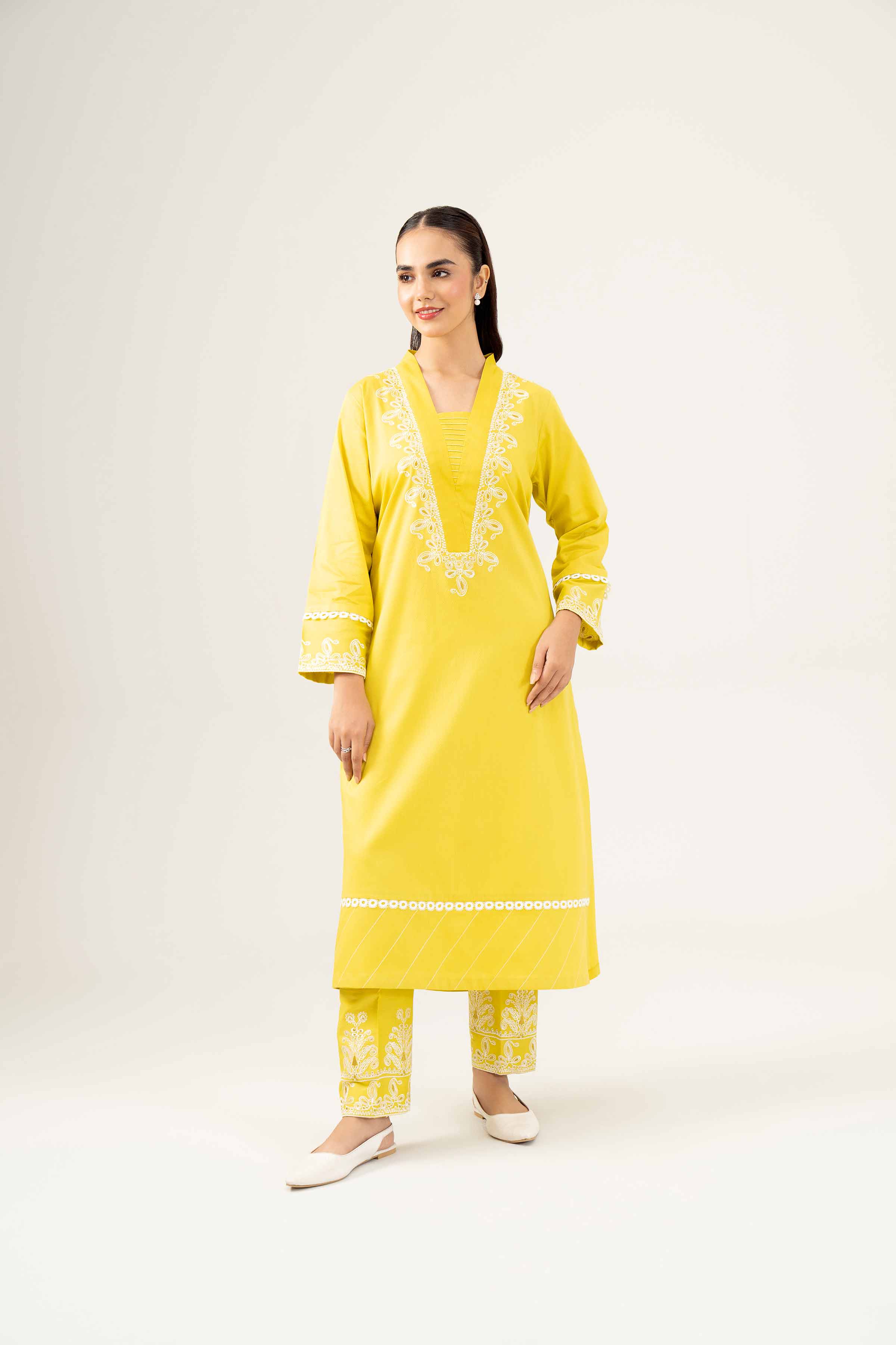 2 Piece - Embroidered Suit - PW24-292