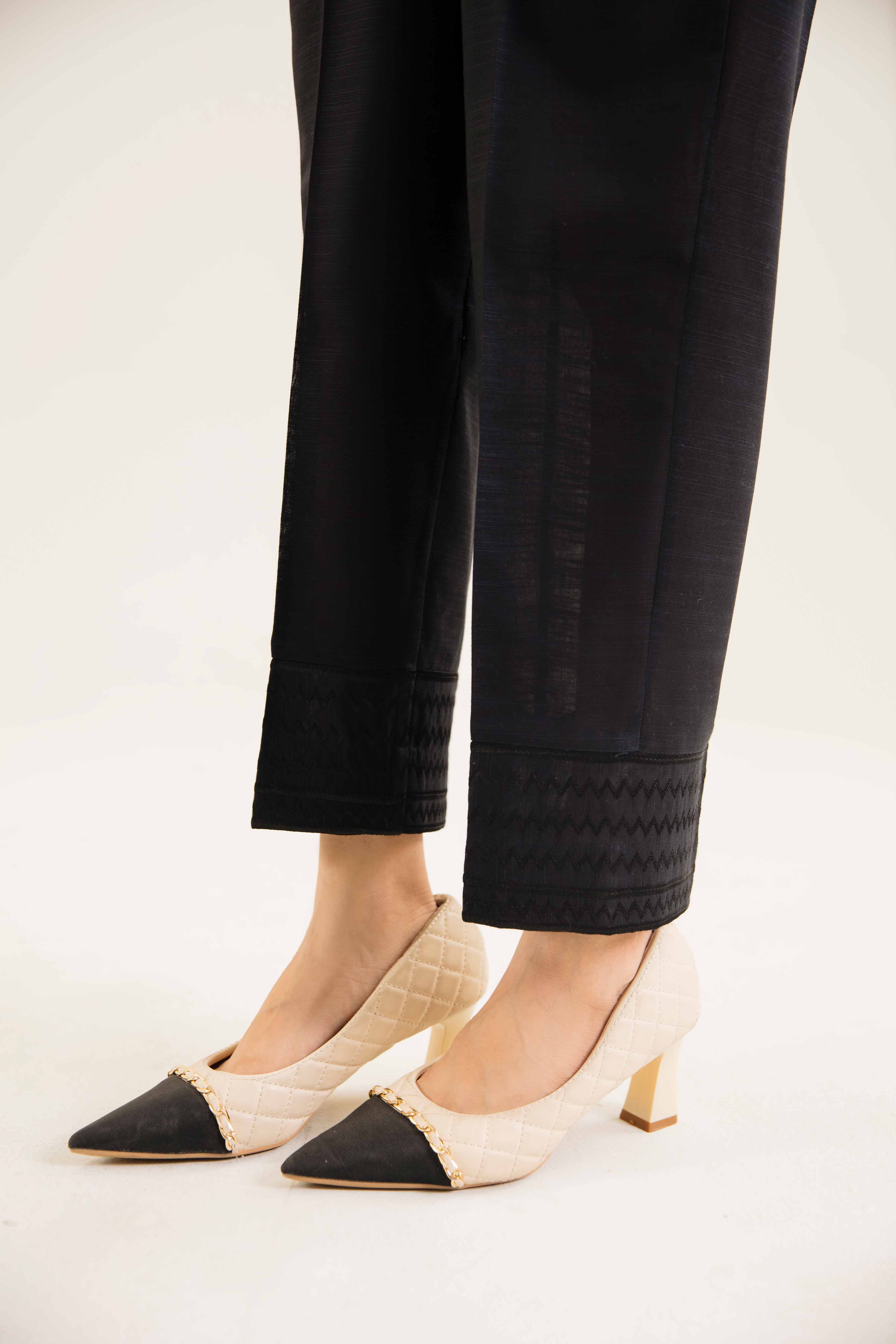 Embroidered Trousers - PW24-293