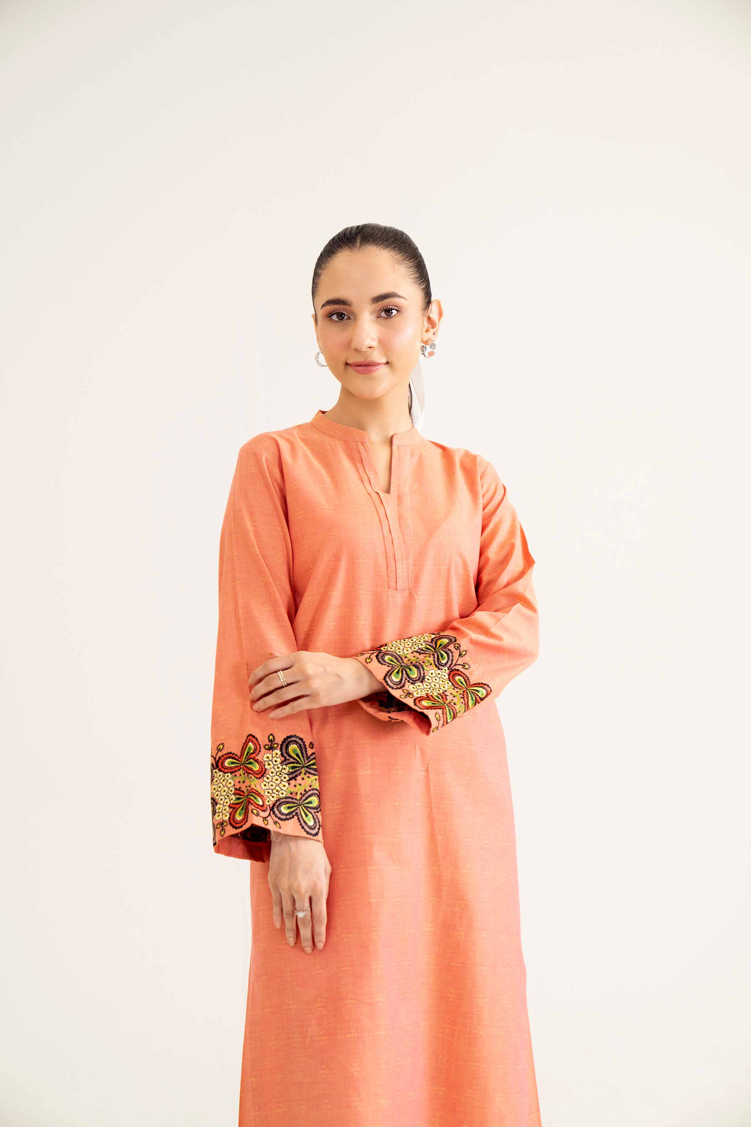 2 Piece - Embroidered Suit - PW24-30