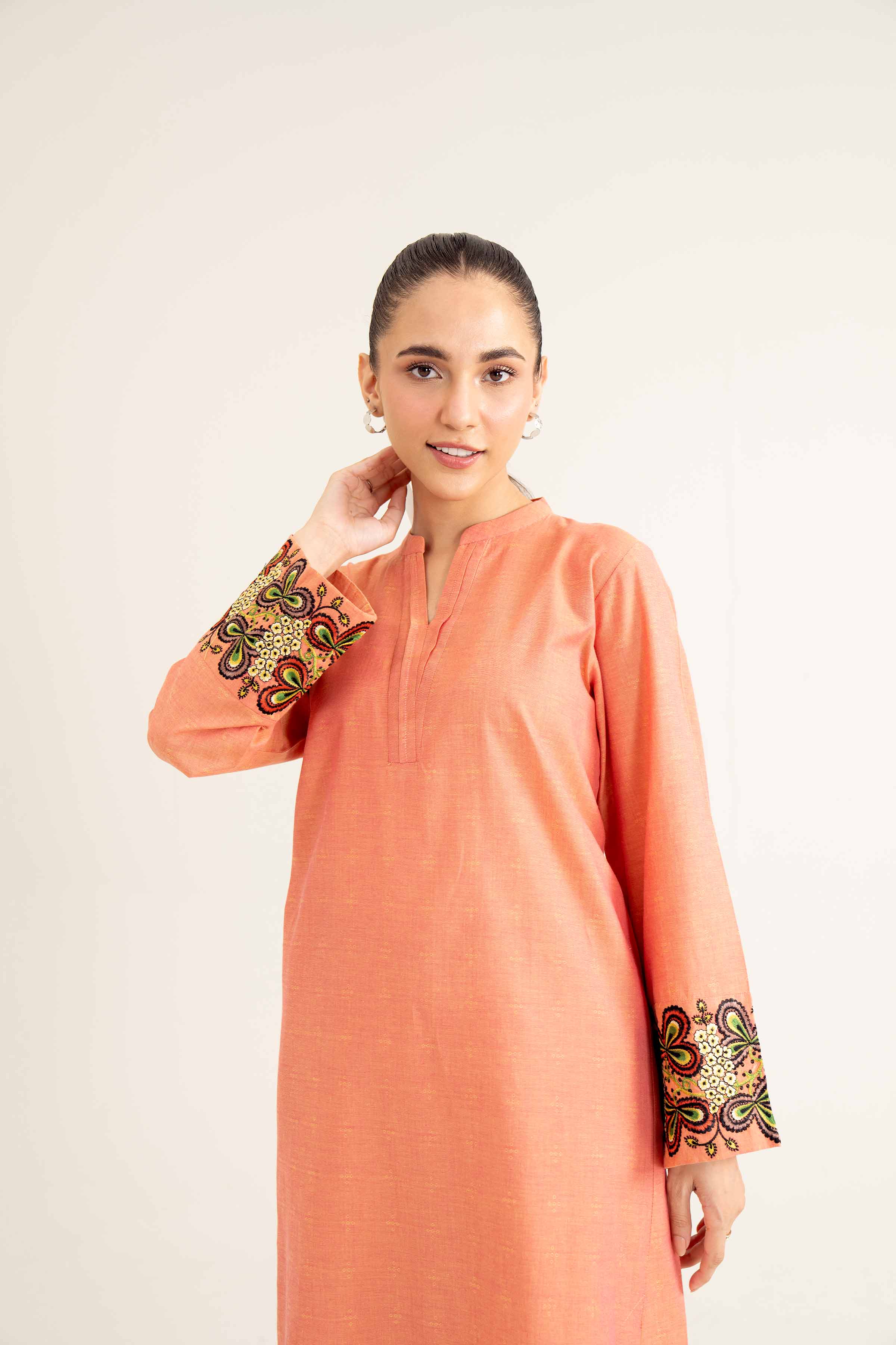 2 Piece - Embroidered Suit - PW24-30