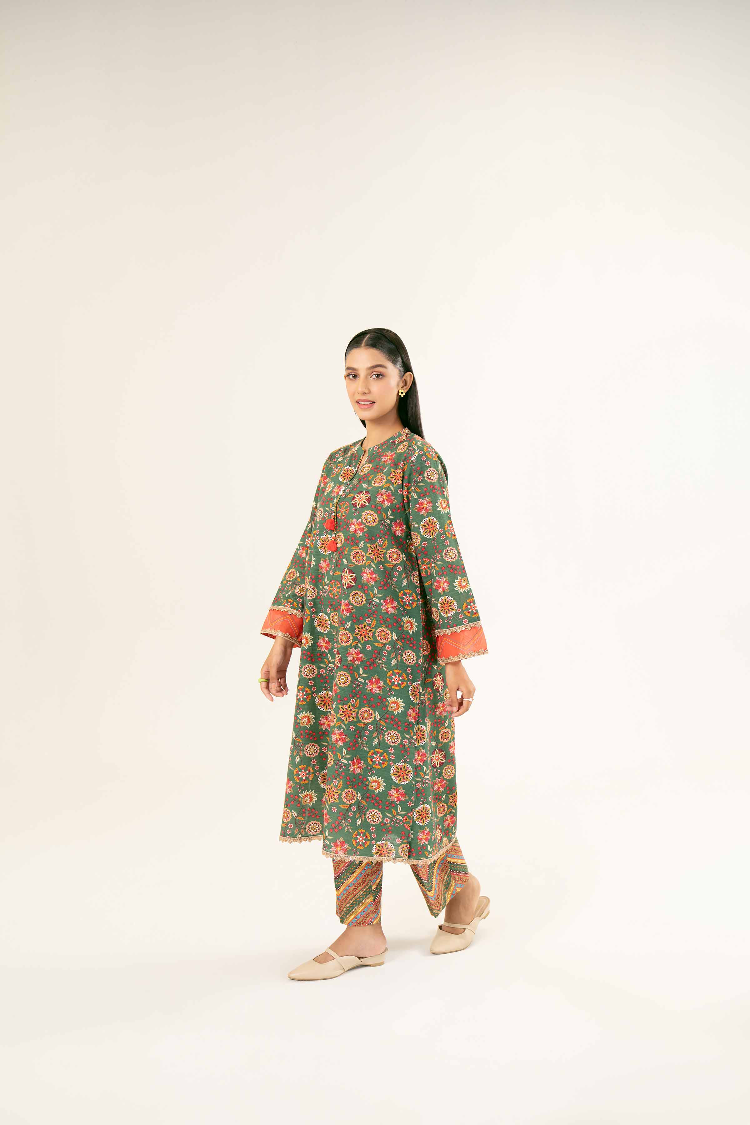 2 Piece - Printed Suit - PW24-323