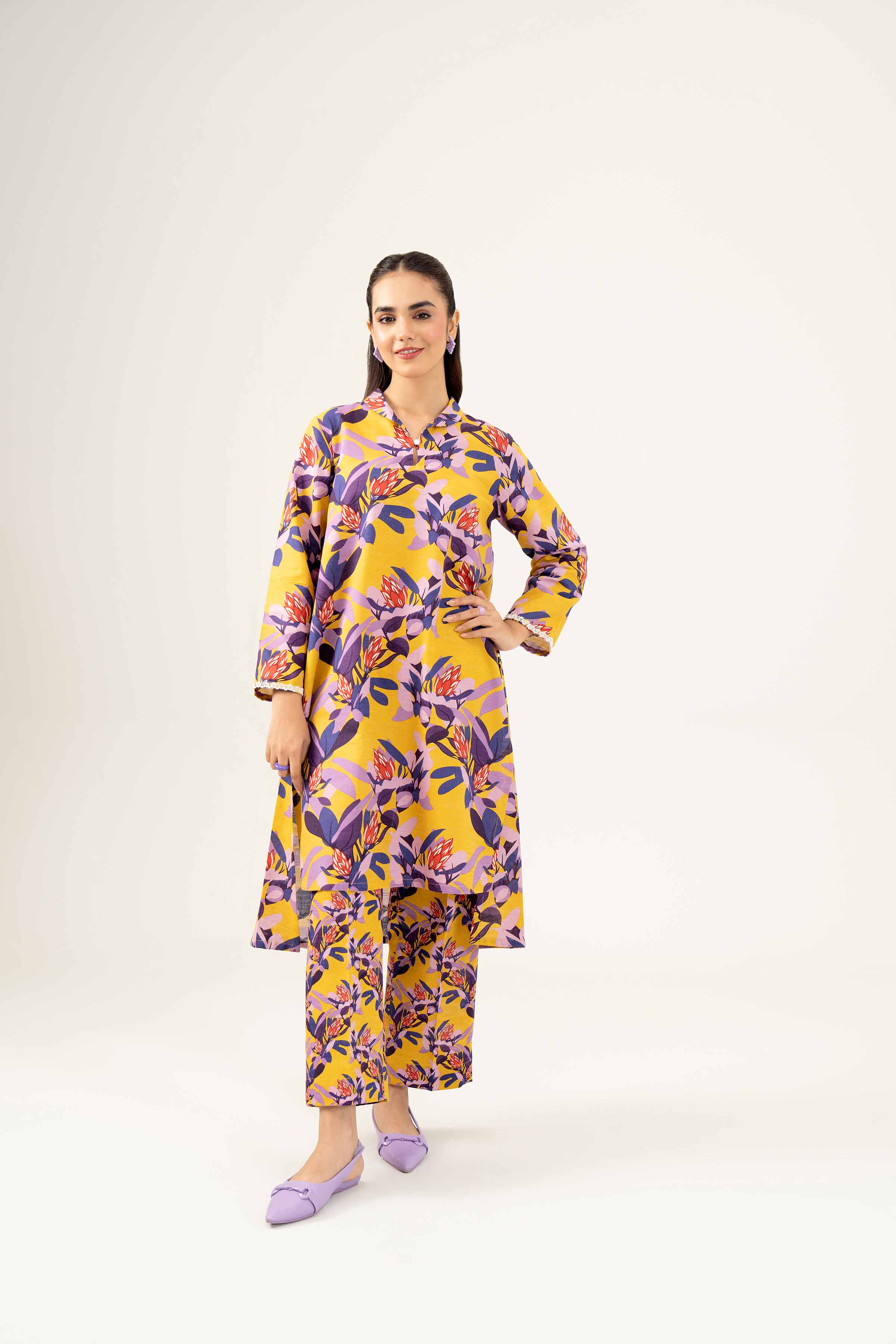 2 Piece - Printed Suit - PW24-331