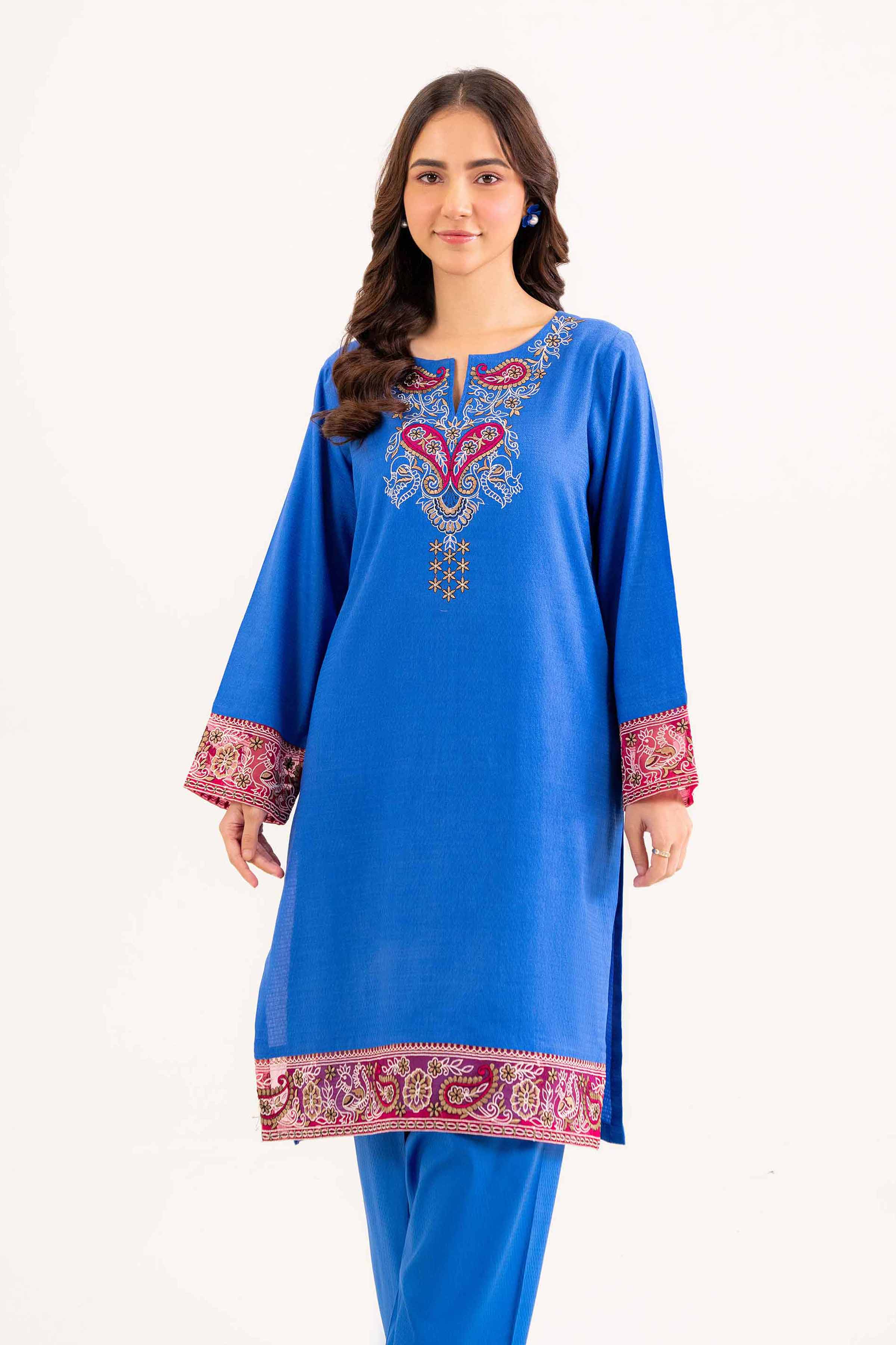 2 Piece - Embroidered Suit - PW24-337