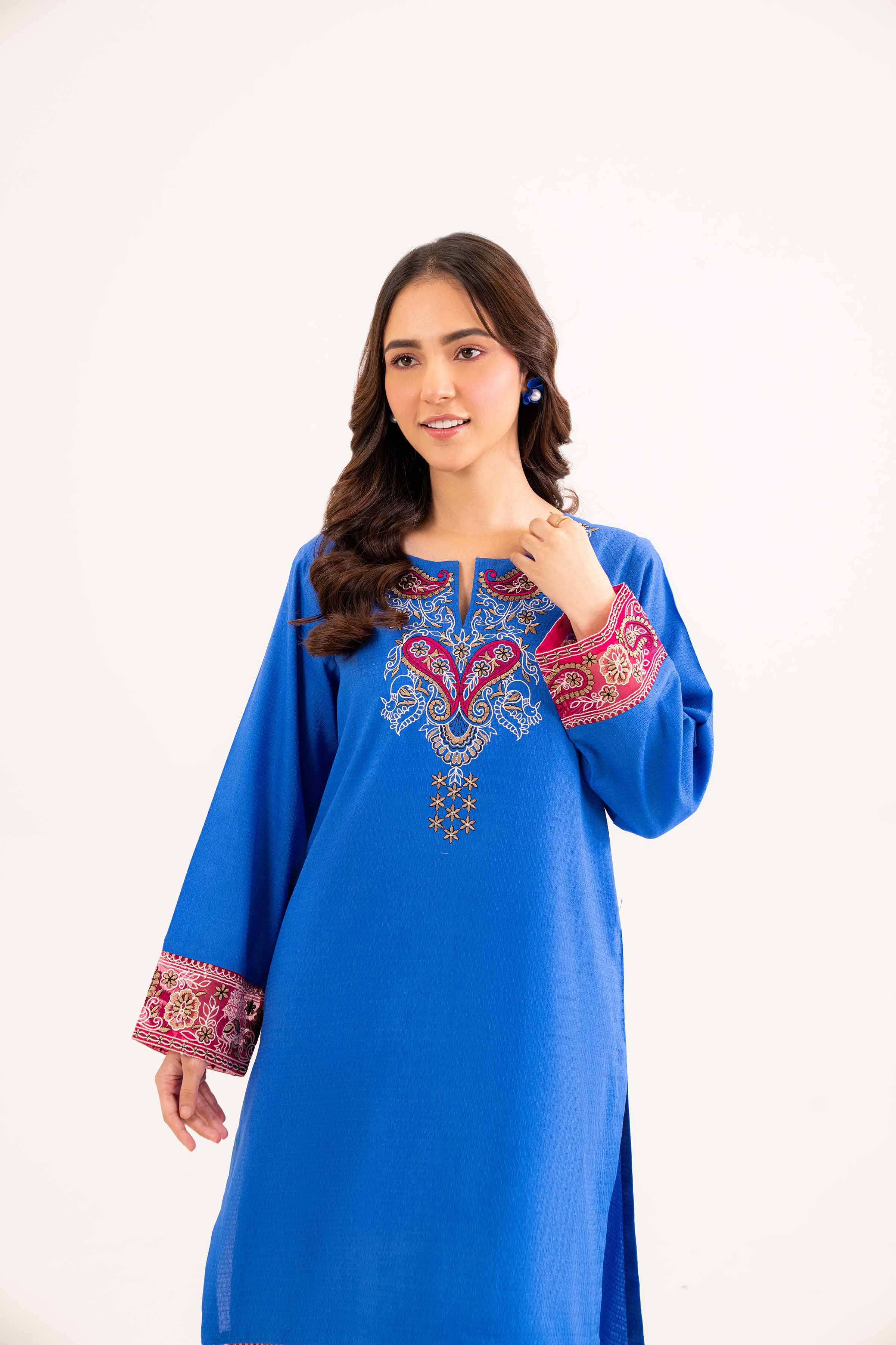 2 Piece - Embroidered Suit - PW24-337