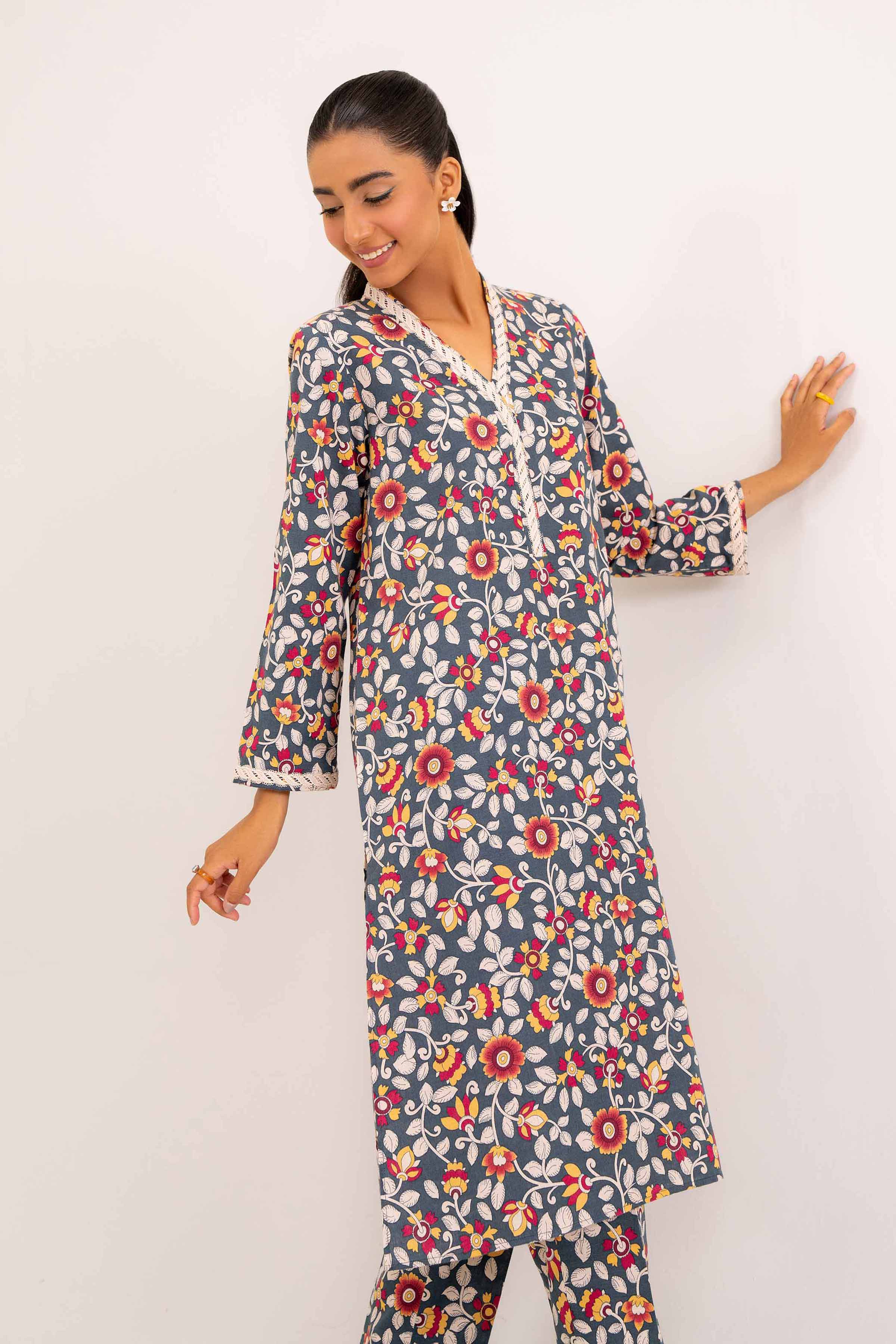 2 Piece - Printed Suit - PW24-344
