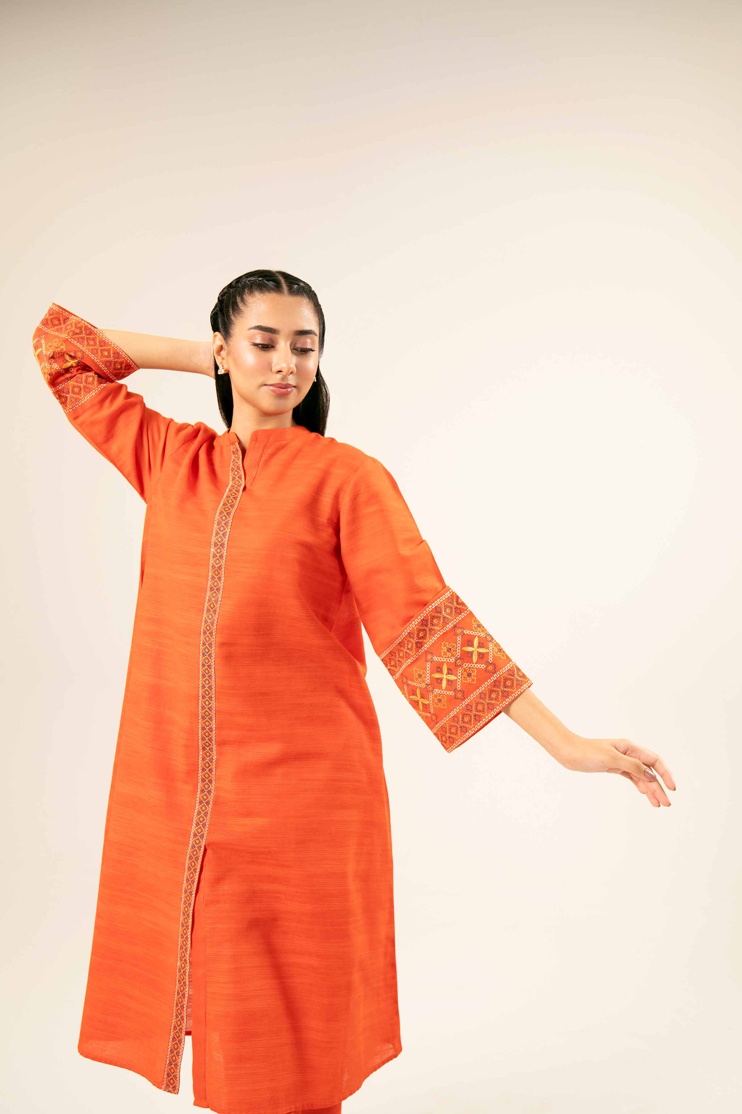2 Piece - Embroidered Suit - PW24-346