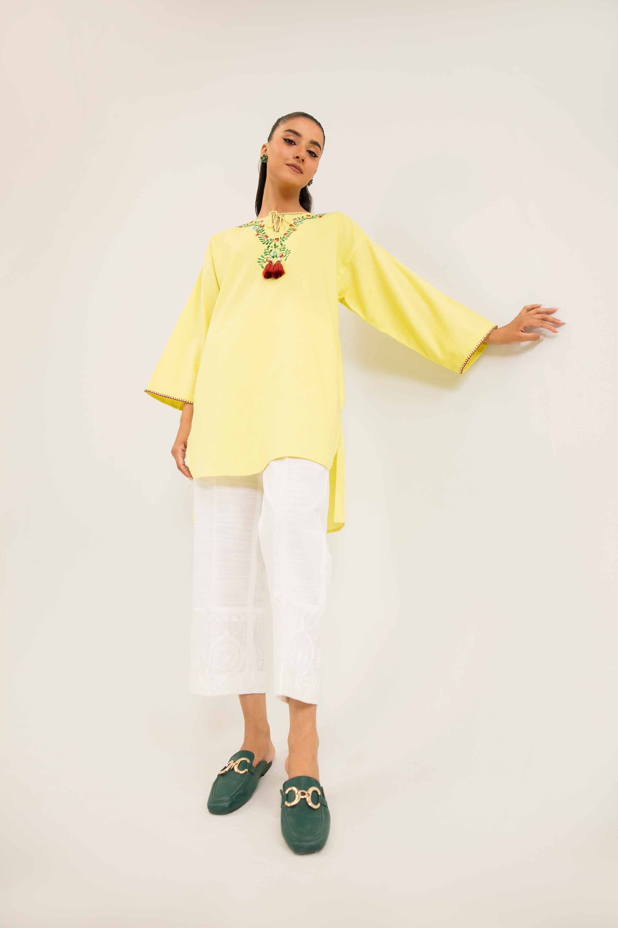 Embroidered Shirt - PW24-358