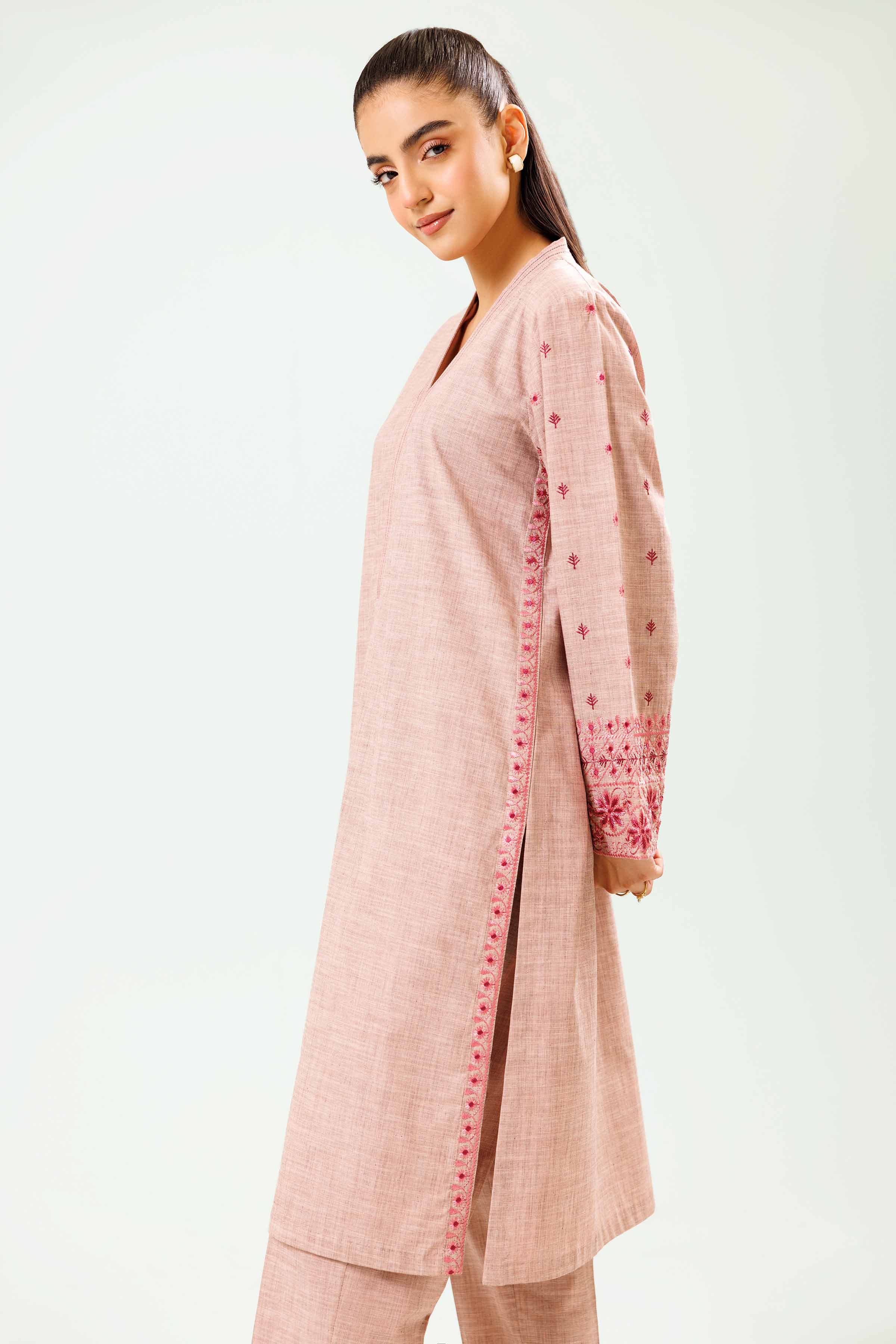 2 Piece - Embroidered Suit - PW24-37