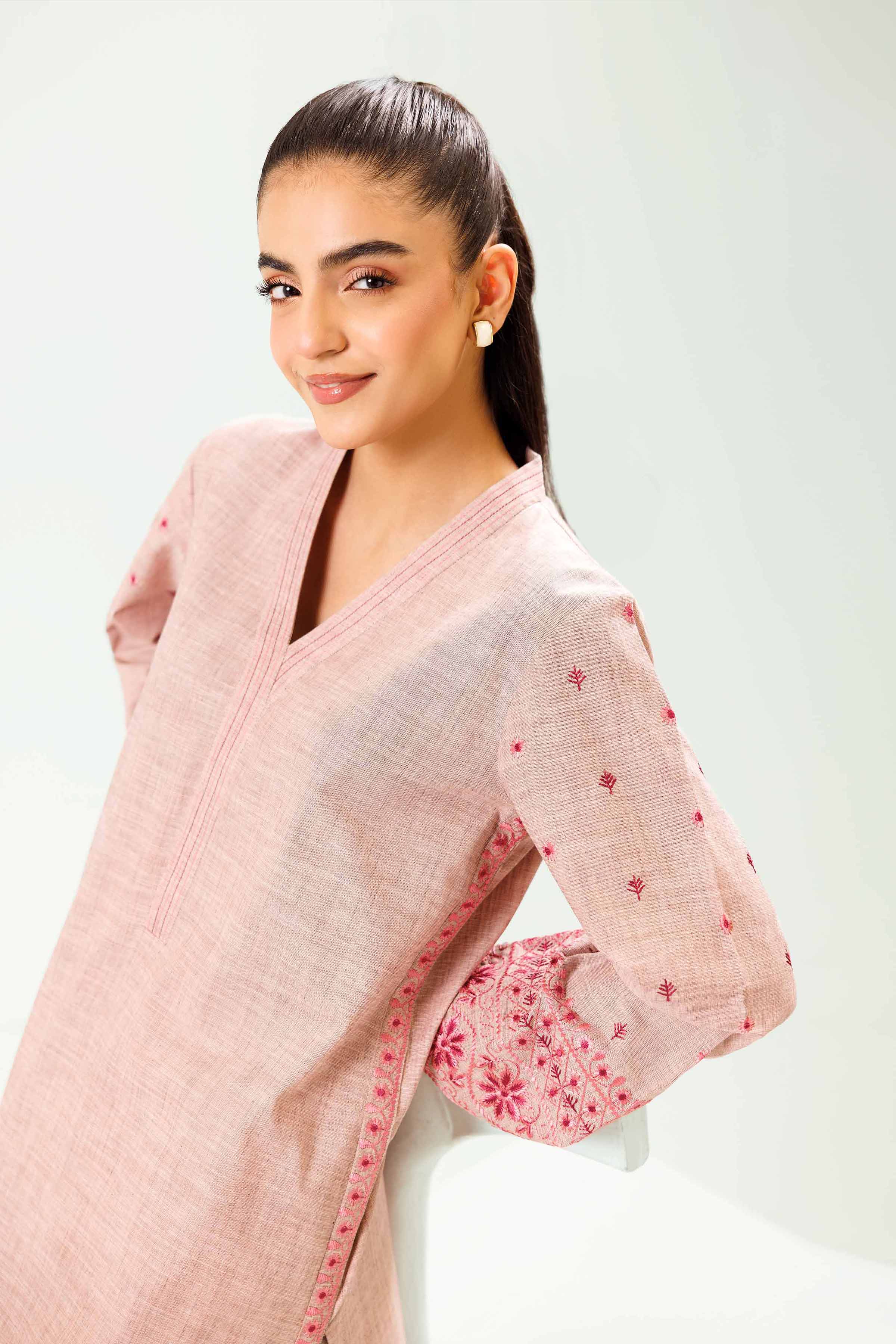 2 Piece - Embroidered Suit - PW24-37