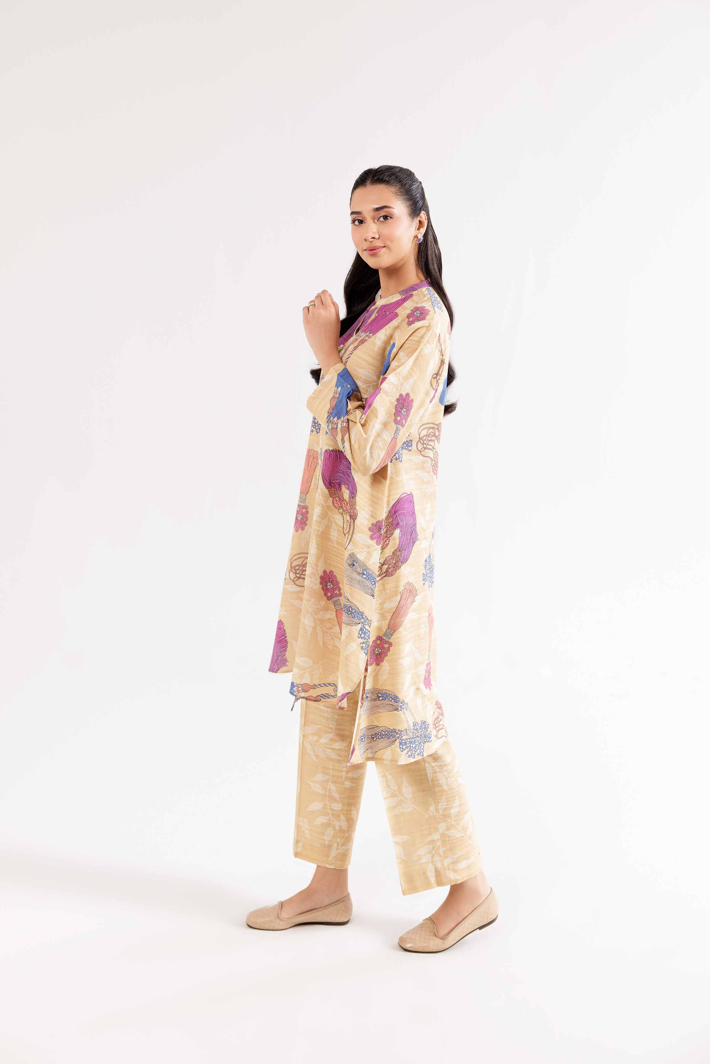 2 Piece - Printed Suit - PW24-376