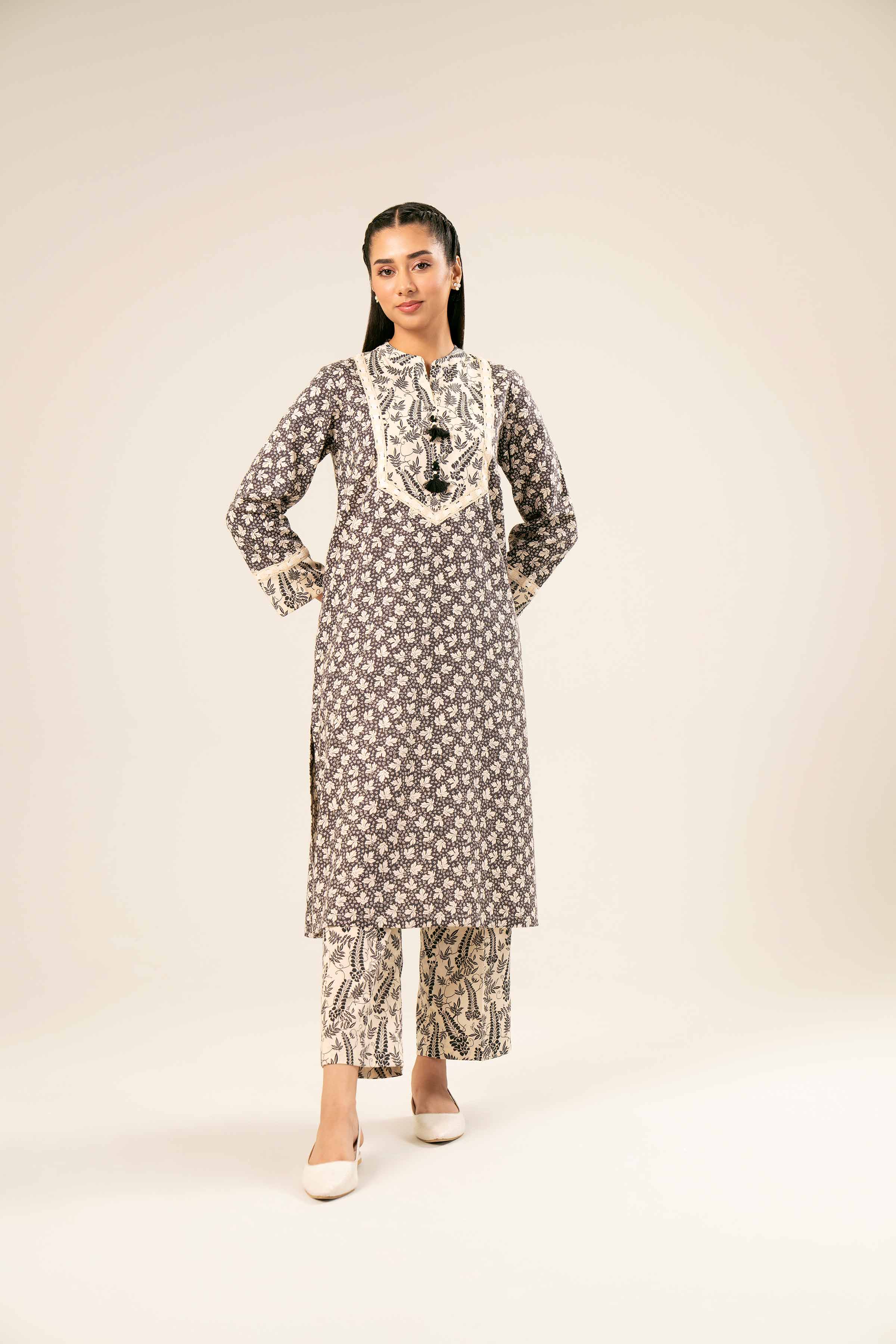 2 Piece - Printed Suit - PW24-389