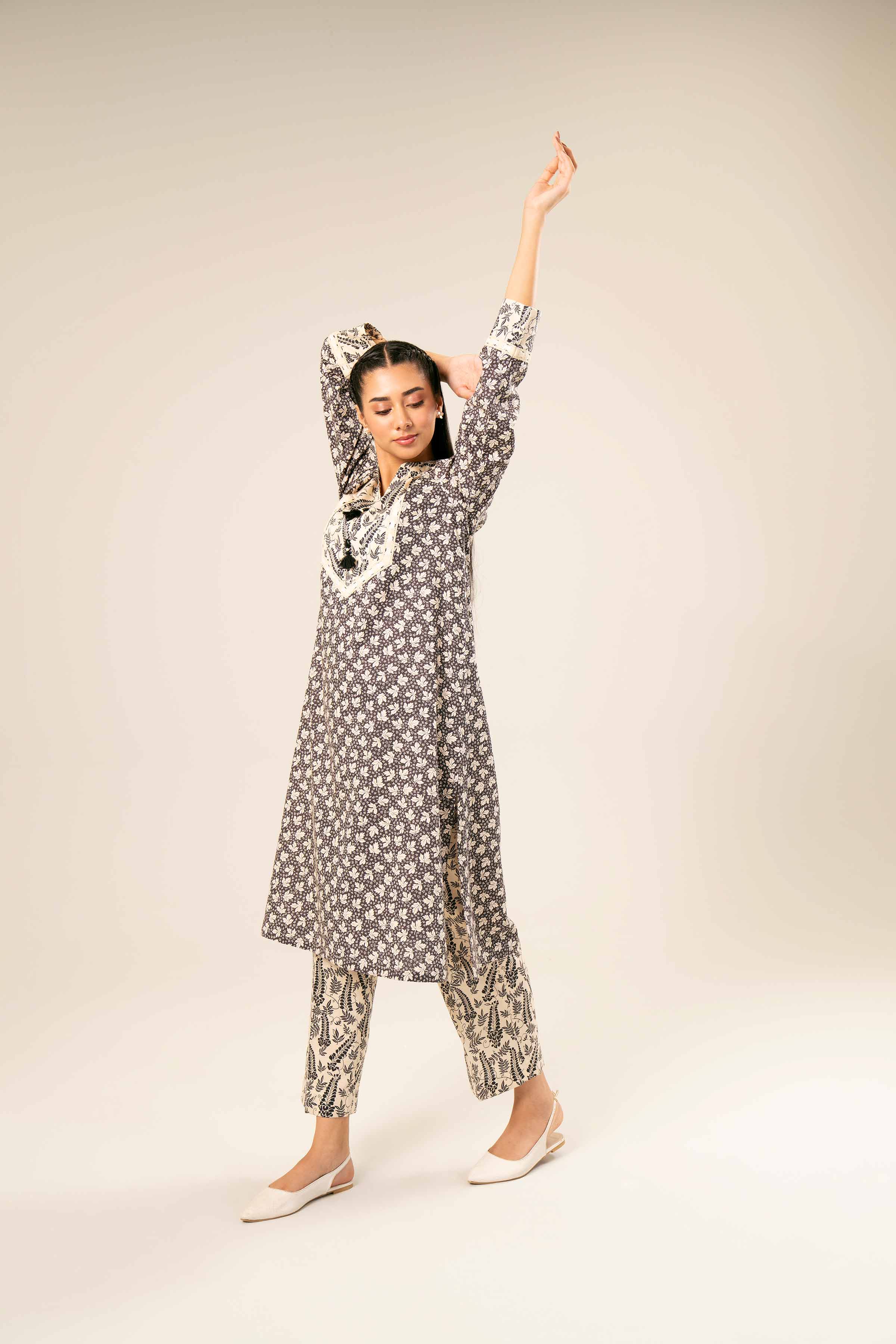 2 Piece - Printed Suit - PW24-389