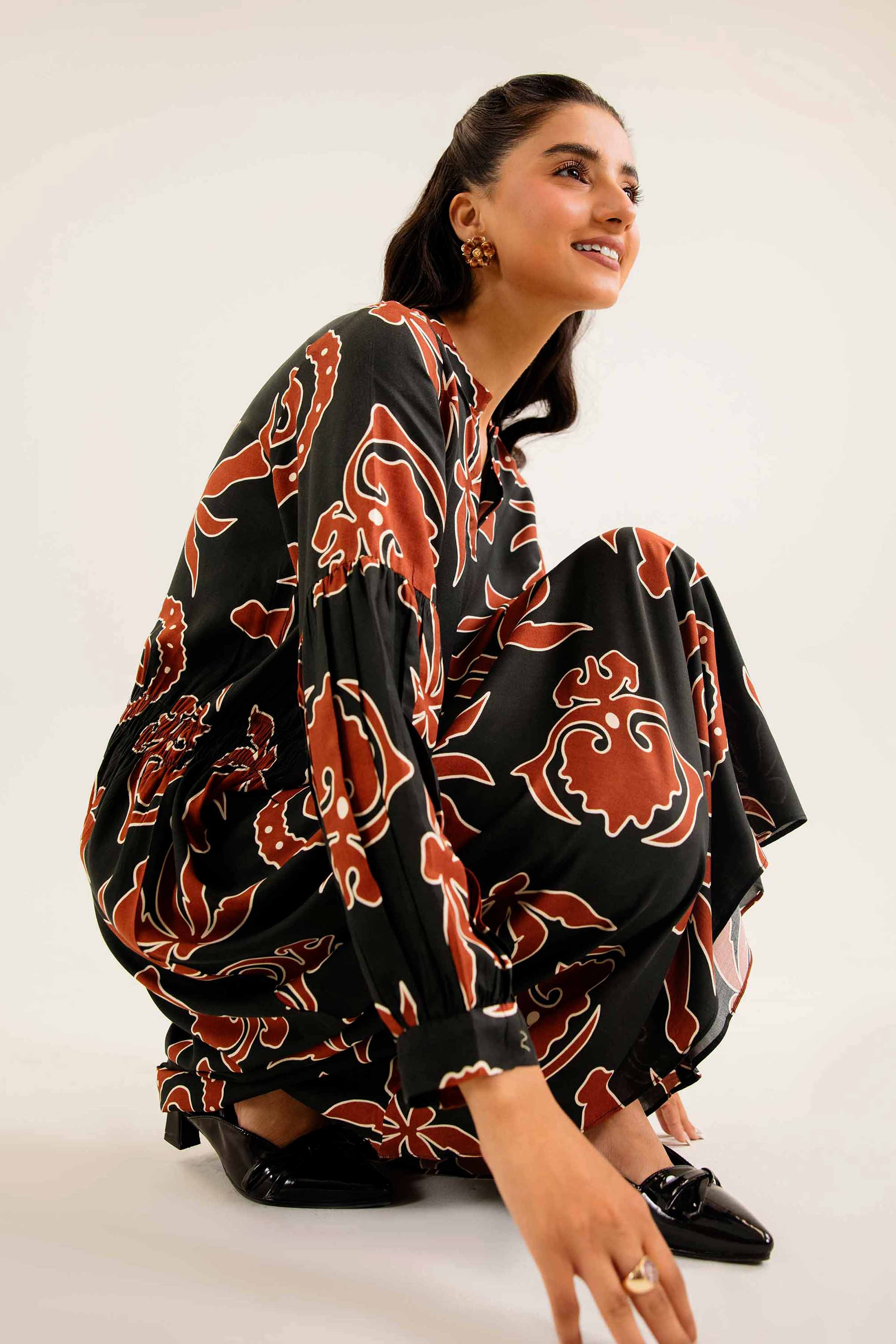 Printed Dress - PW24-400