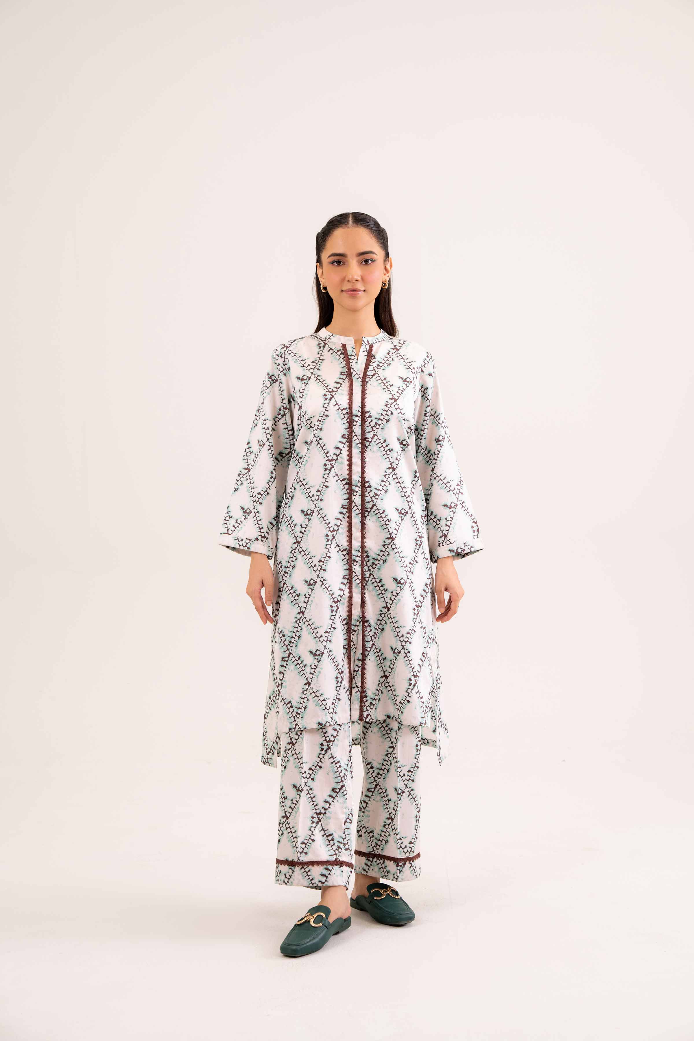 2 Piece - Printed Suit - PW24-410