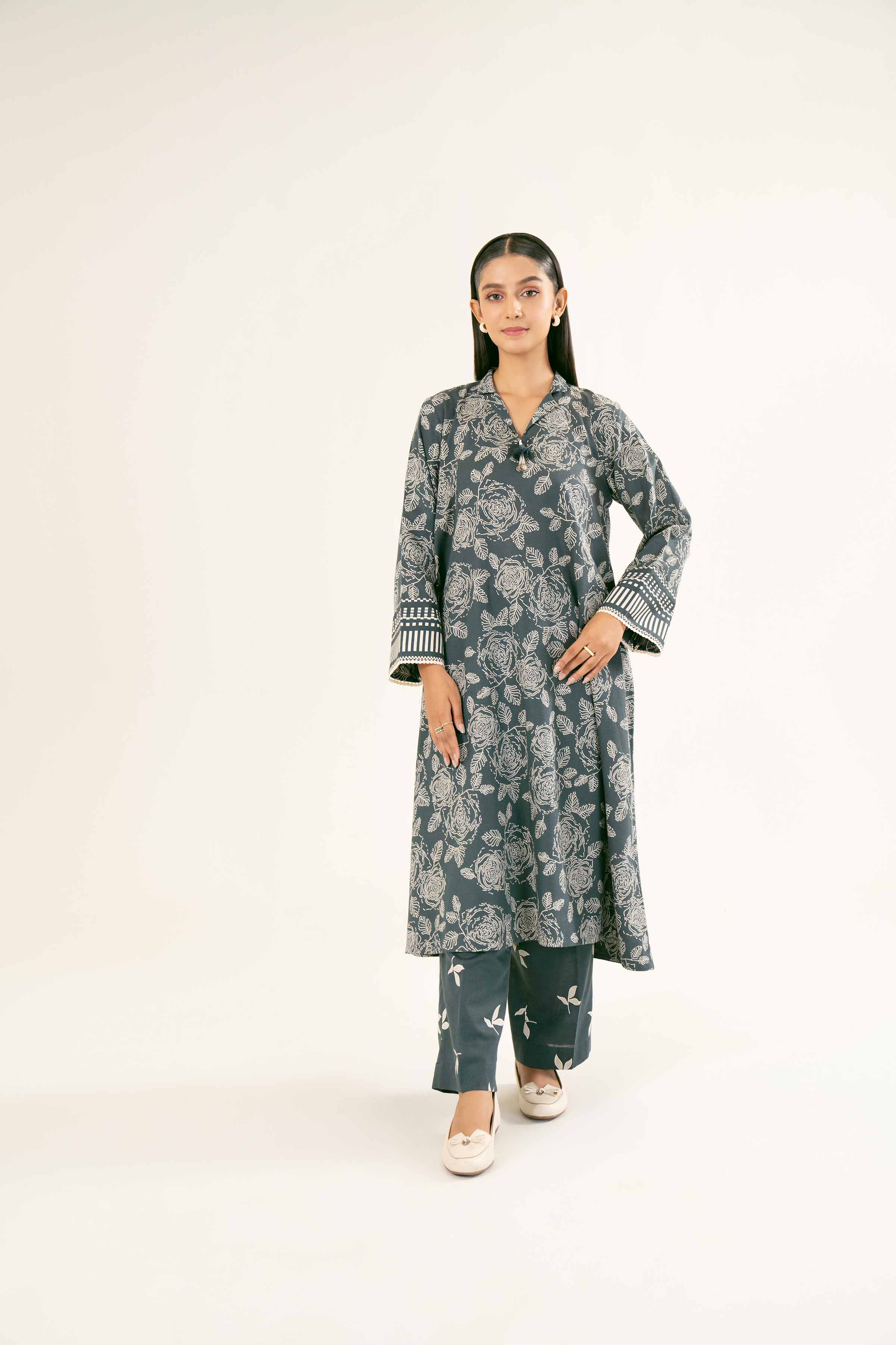 2 Piece - Printed Suit - PW24-413
